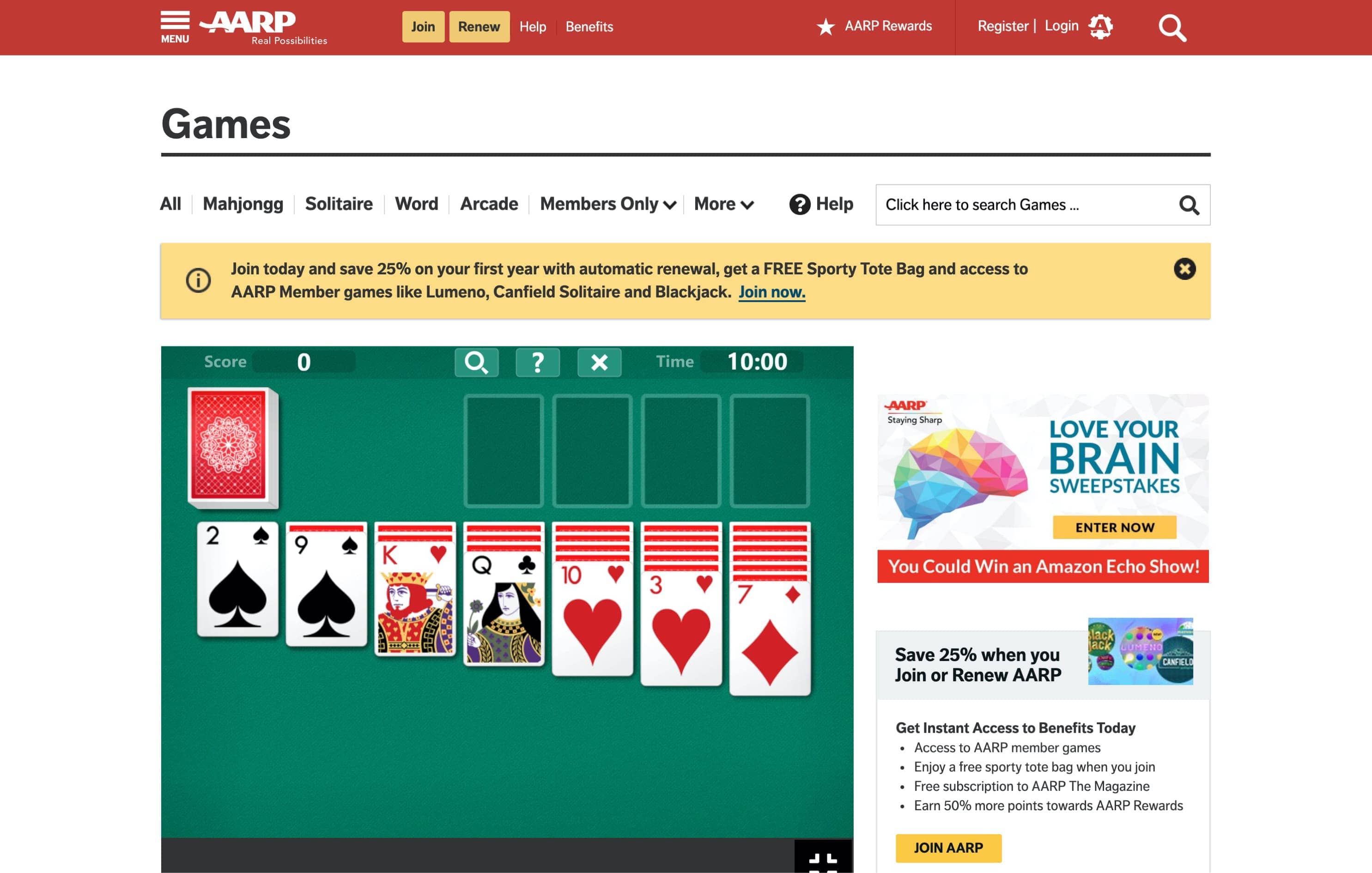 Aarp Games