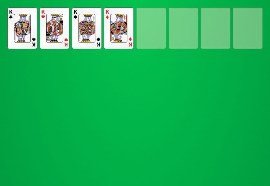 Illustration of winning card game