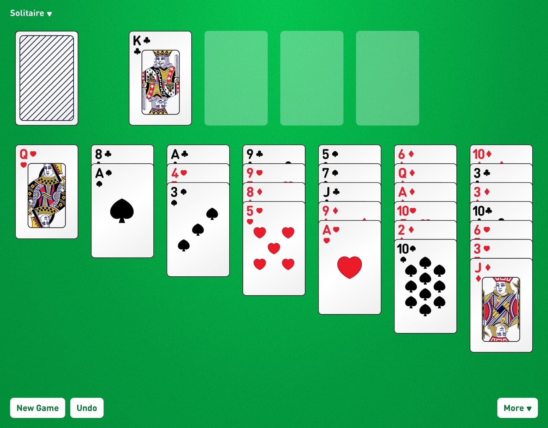 Quadrangle Solitaire - Jogue Online