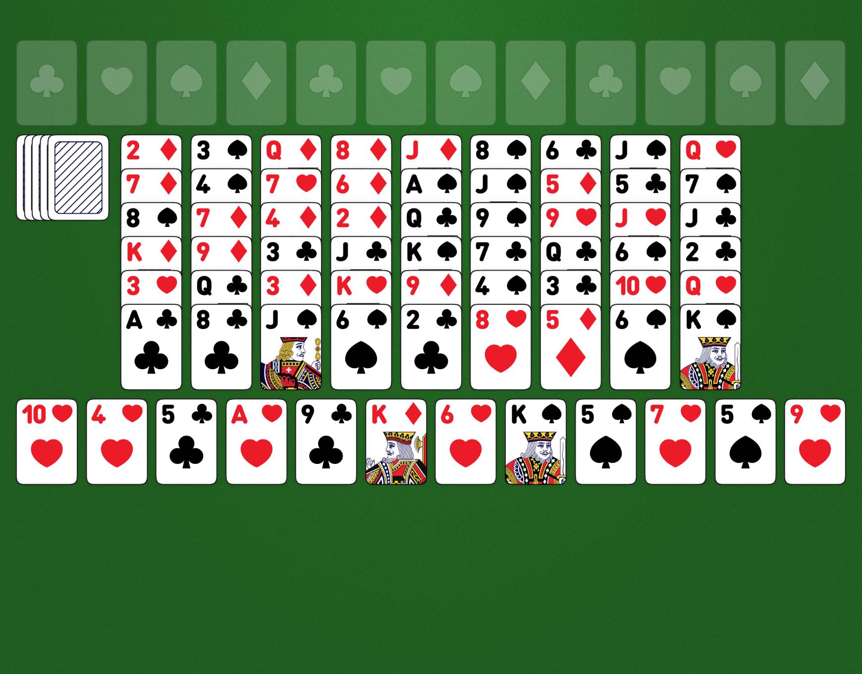 Disposition du jeu Algiers