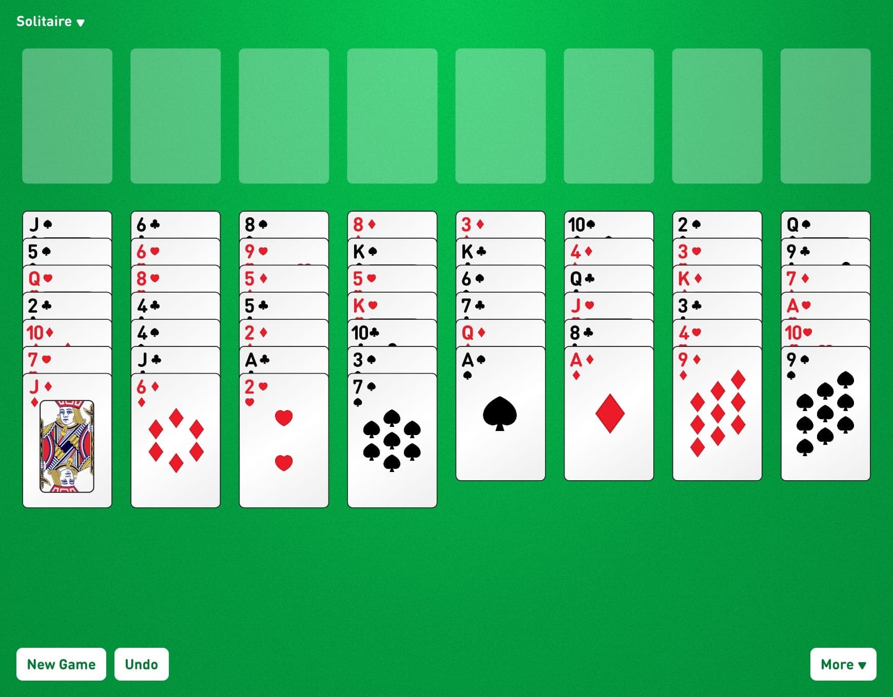 Play Solitaire online for free. Enjoy a modern & stylish version