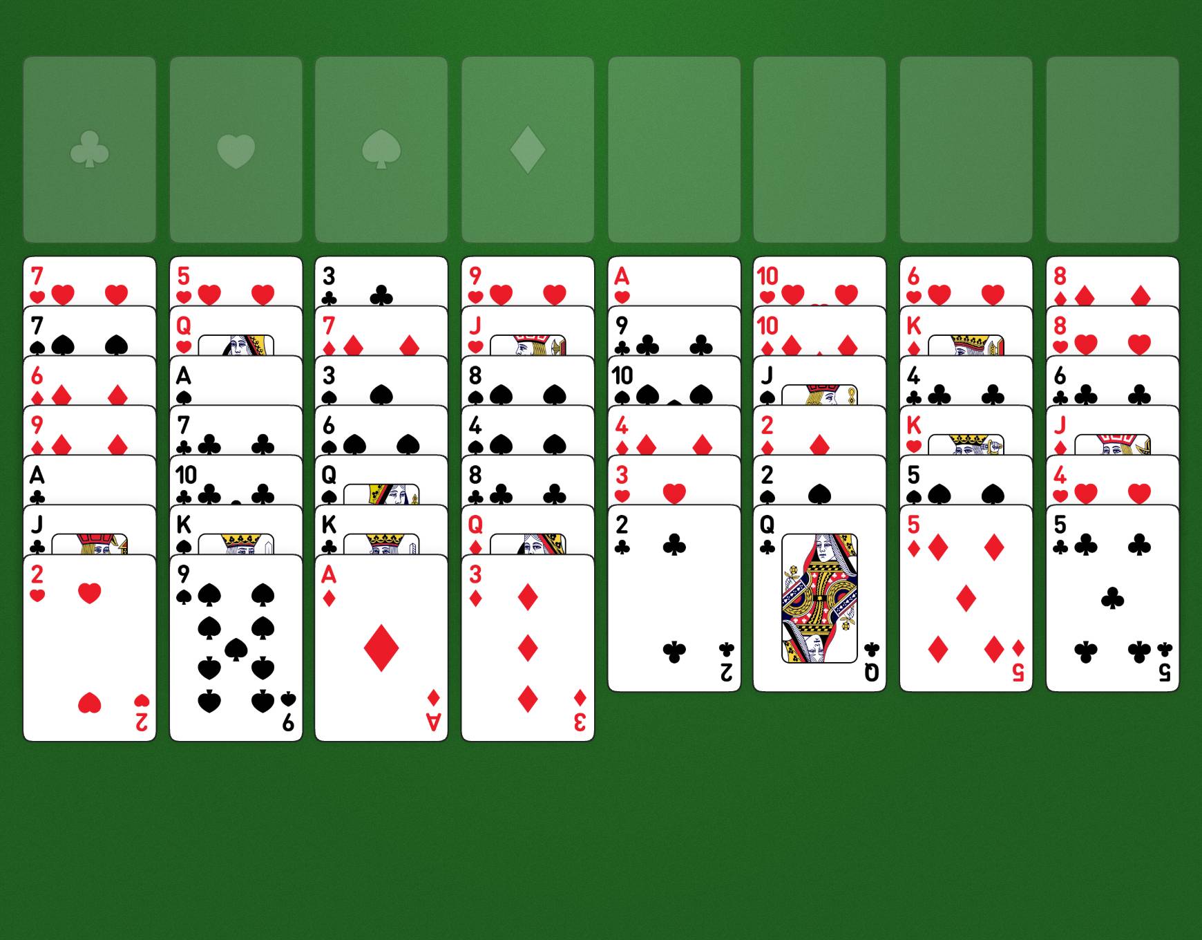Disposizione del gioco Antares