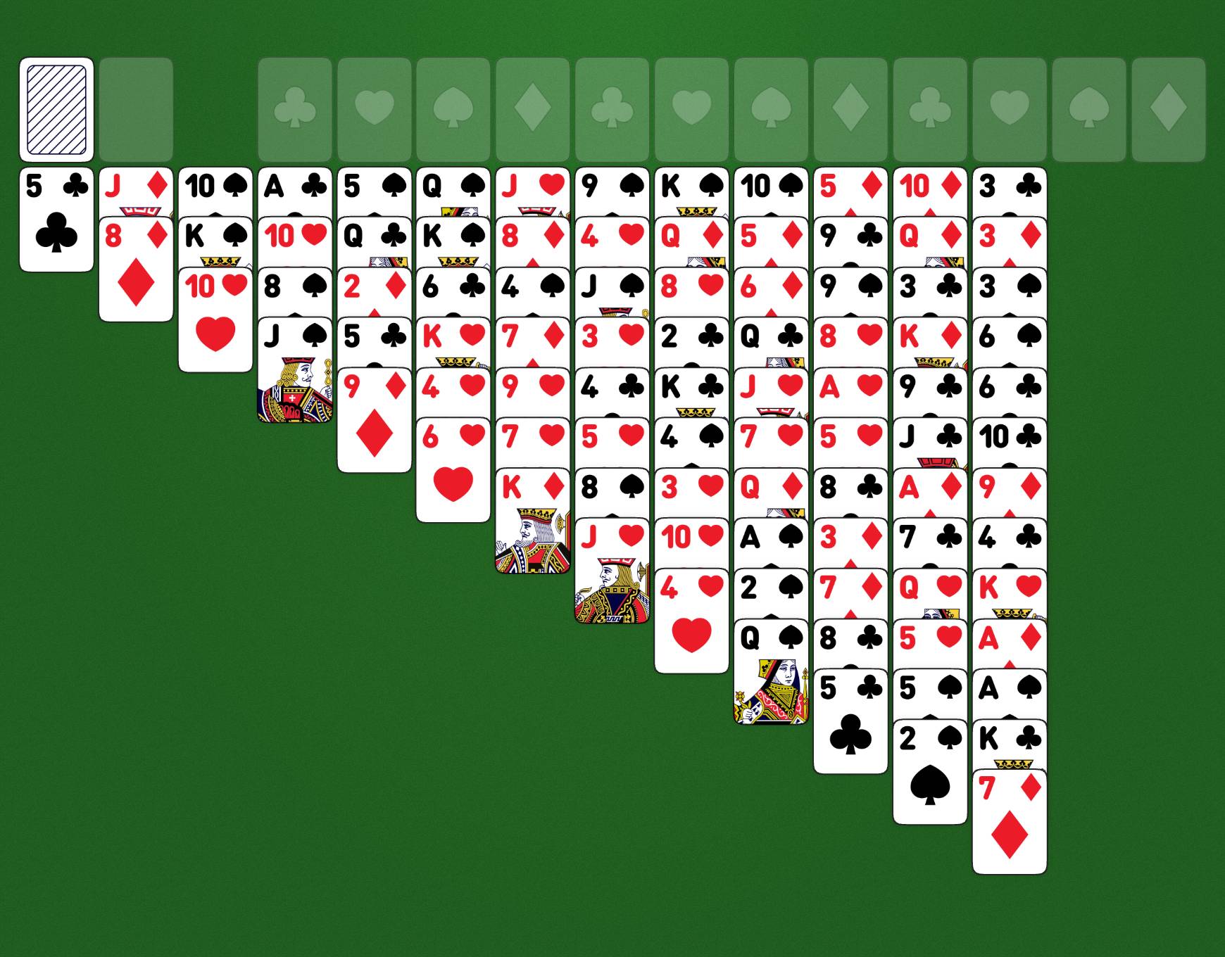 Disposición del juego Arabella
