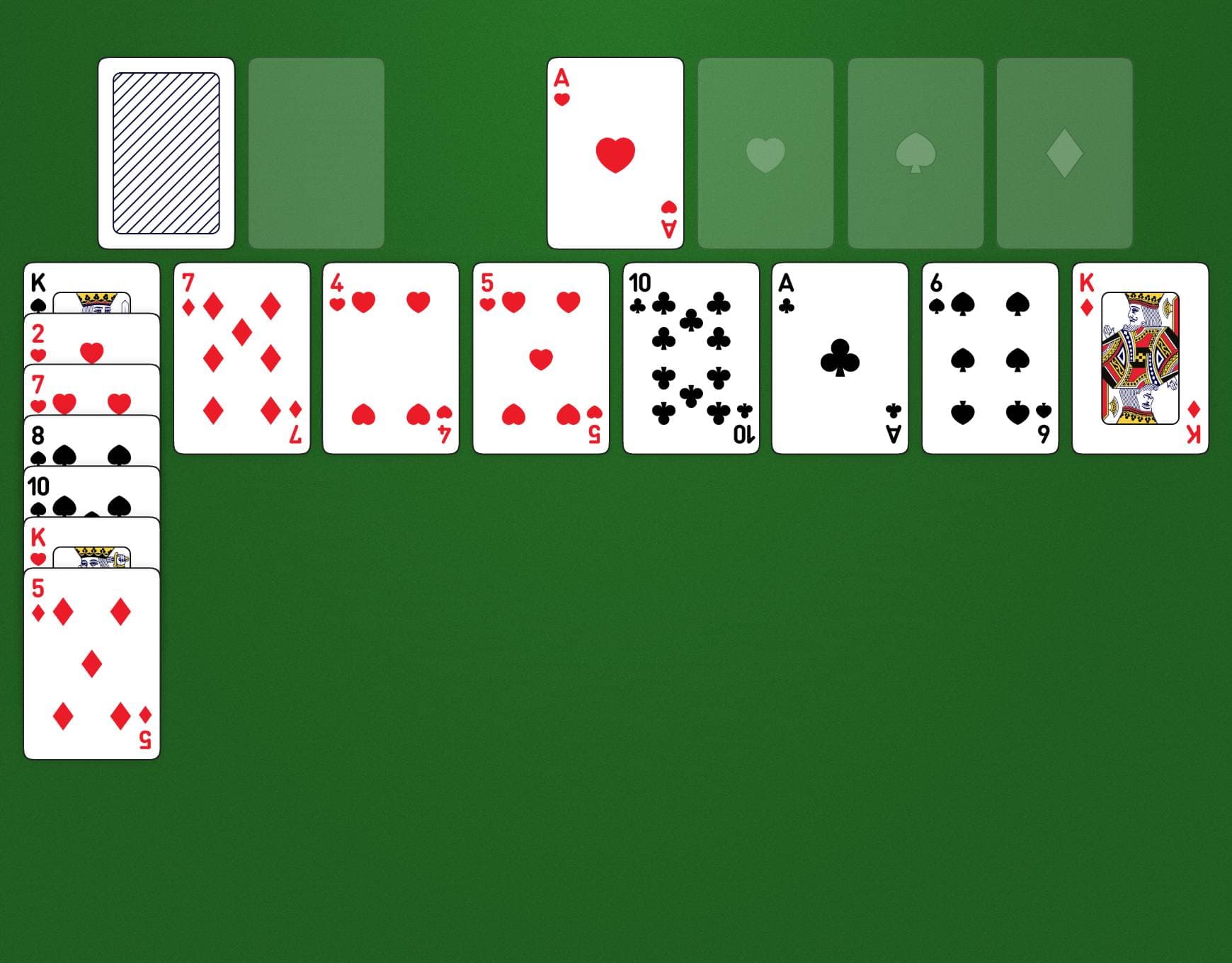 Disposizione del gioco Balcony