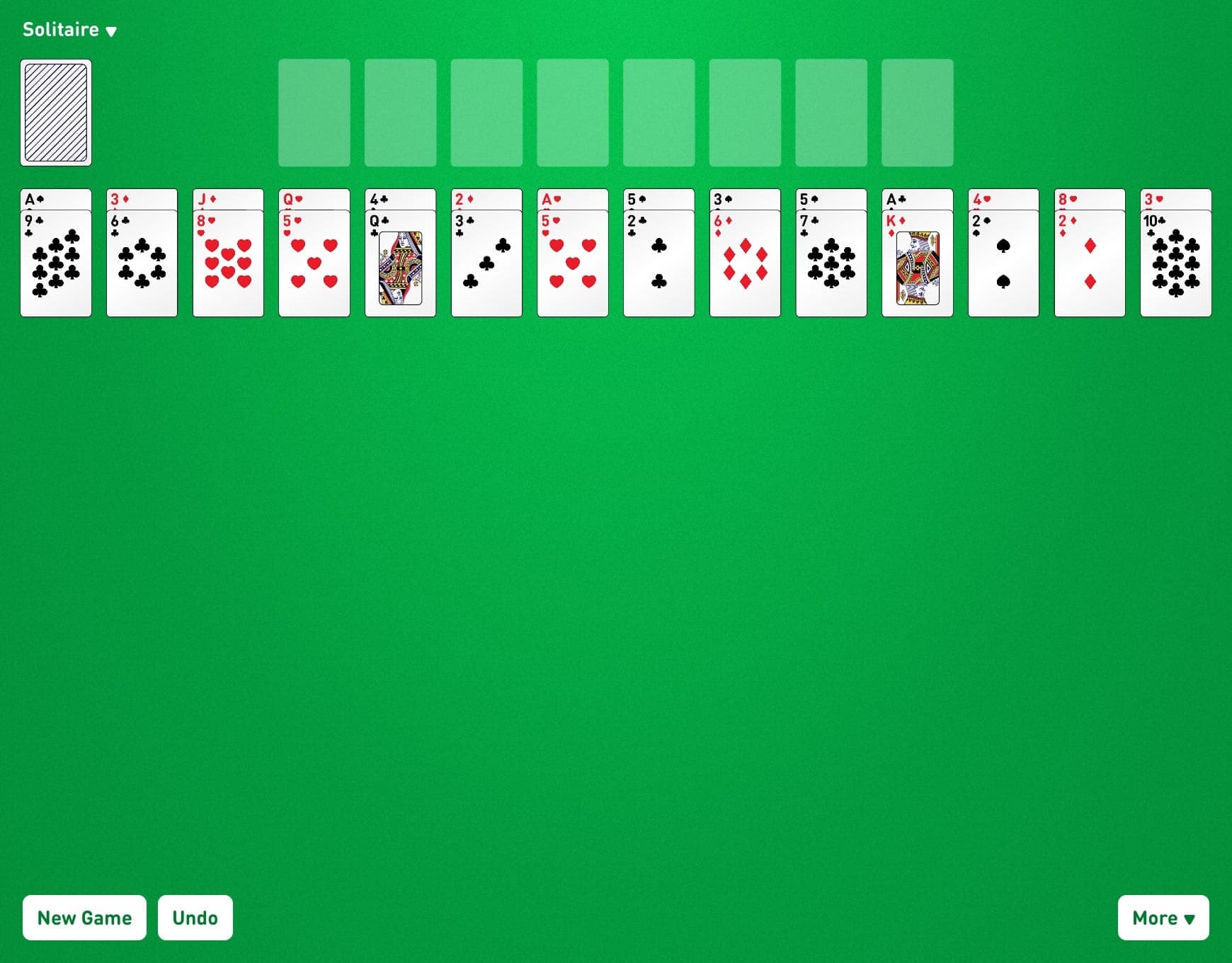 Pas Seul Solitaire - Play Online