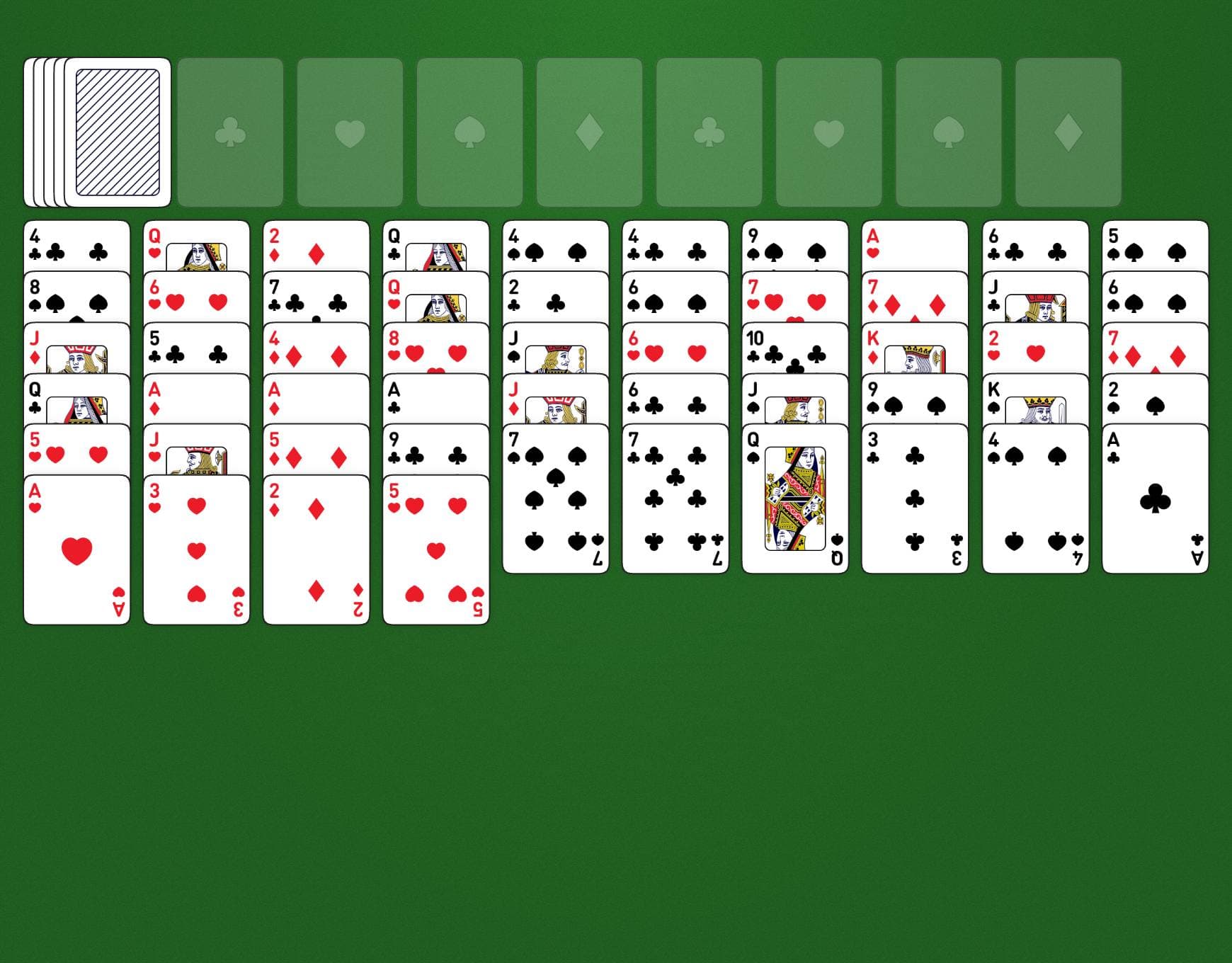 Disposition du jeu Beetle