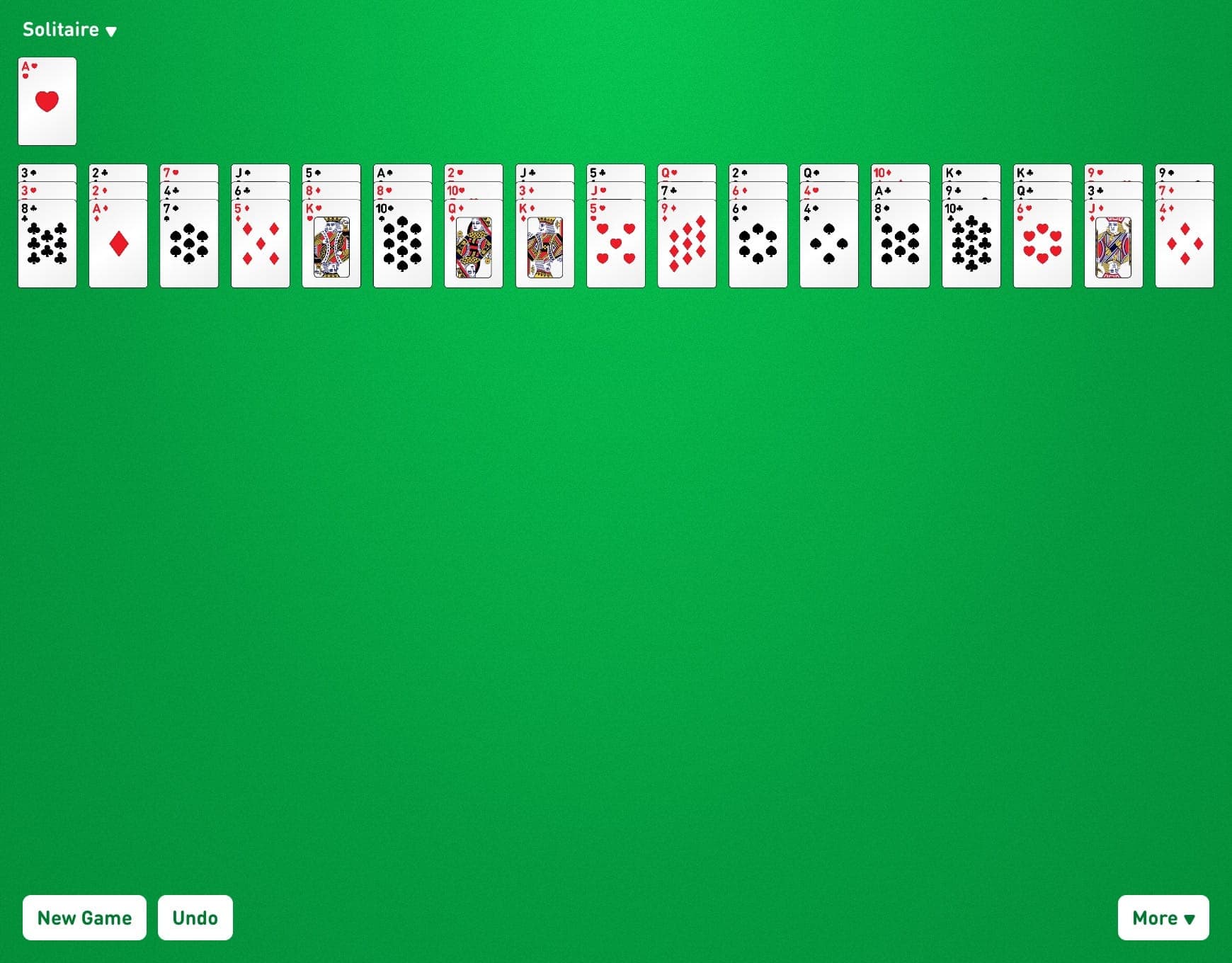 Black Hole Game Layout