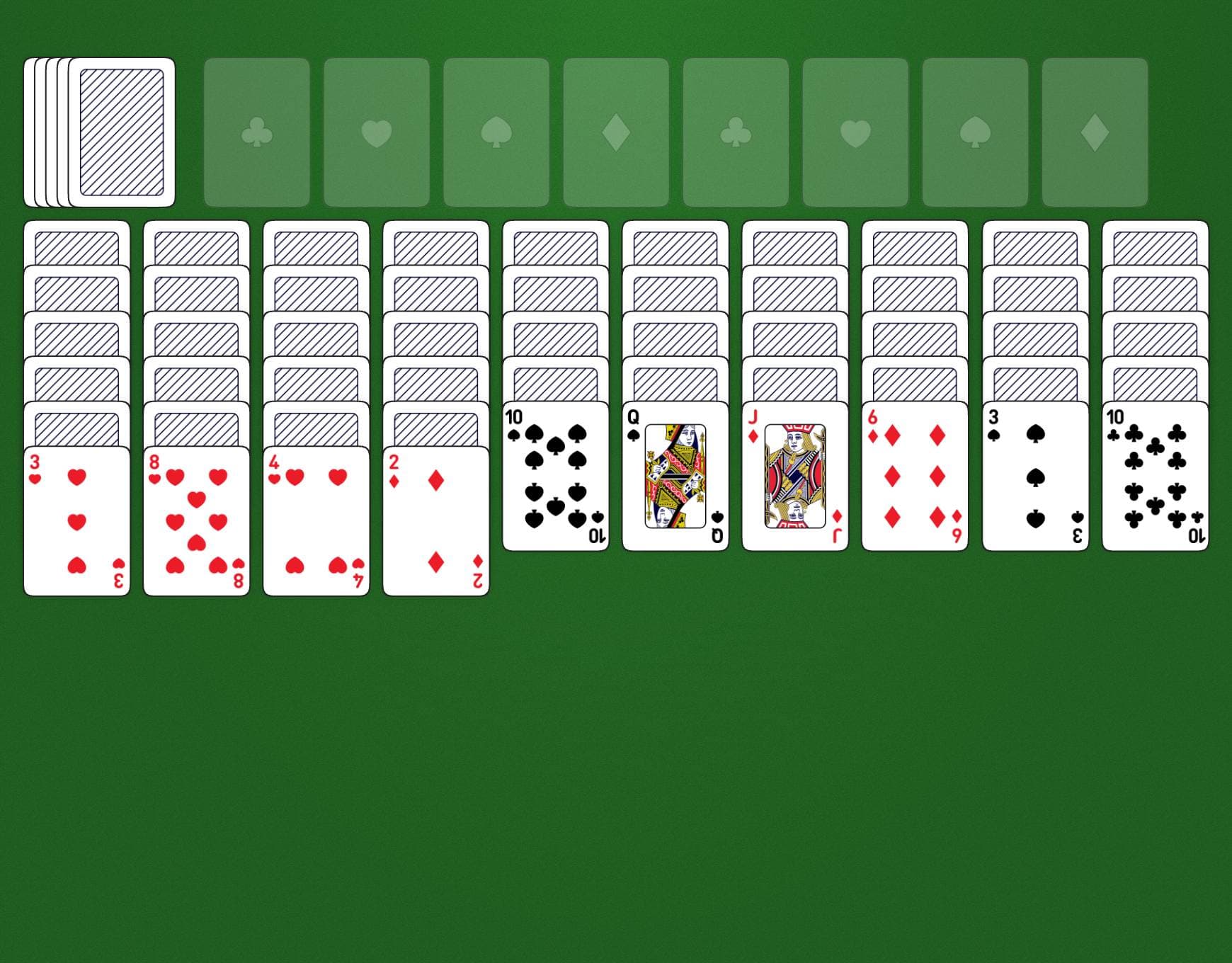 Disposizione di gioco di Black Widow
