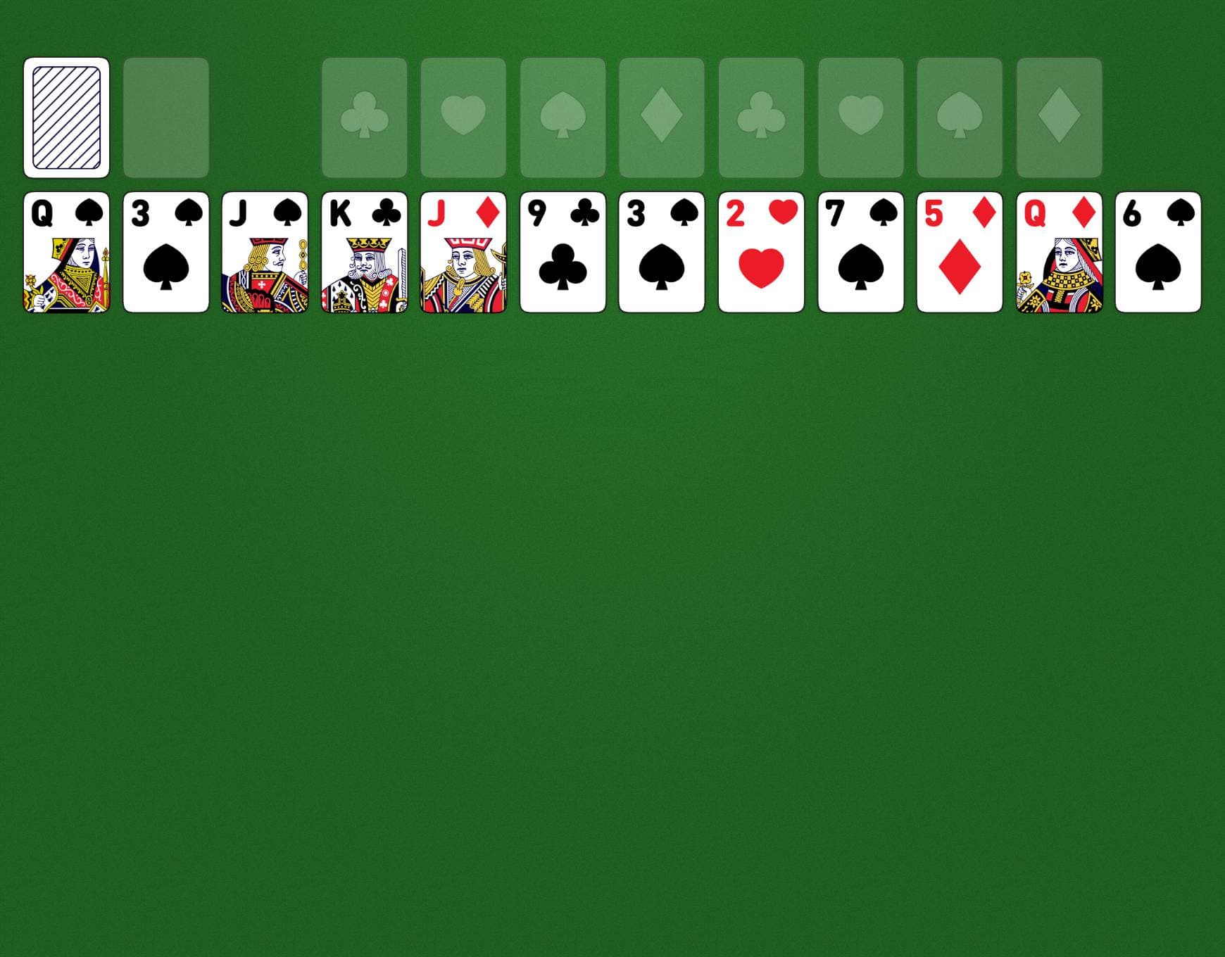 Busy Aces Game Layout