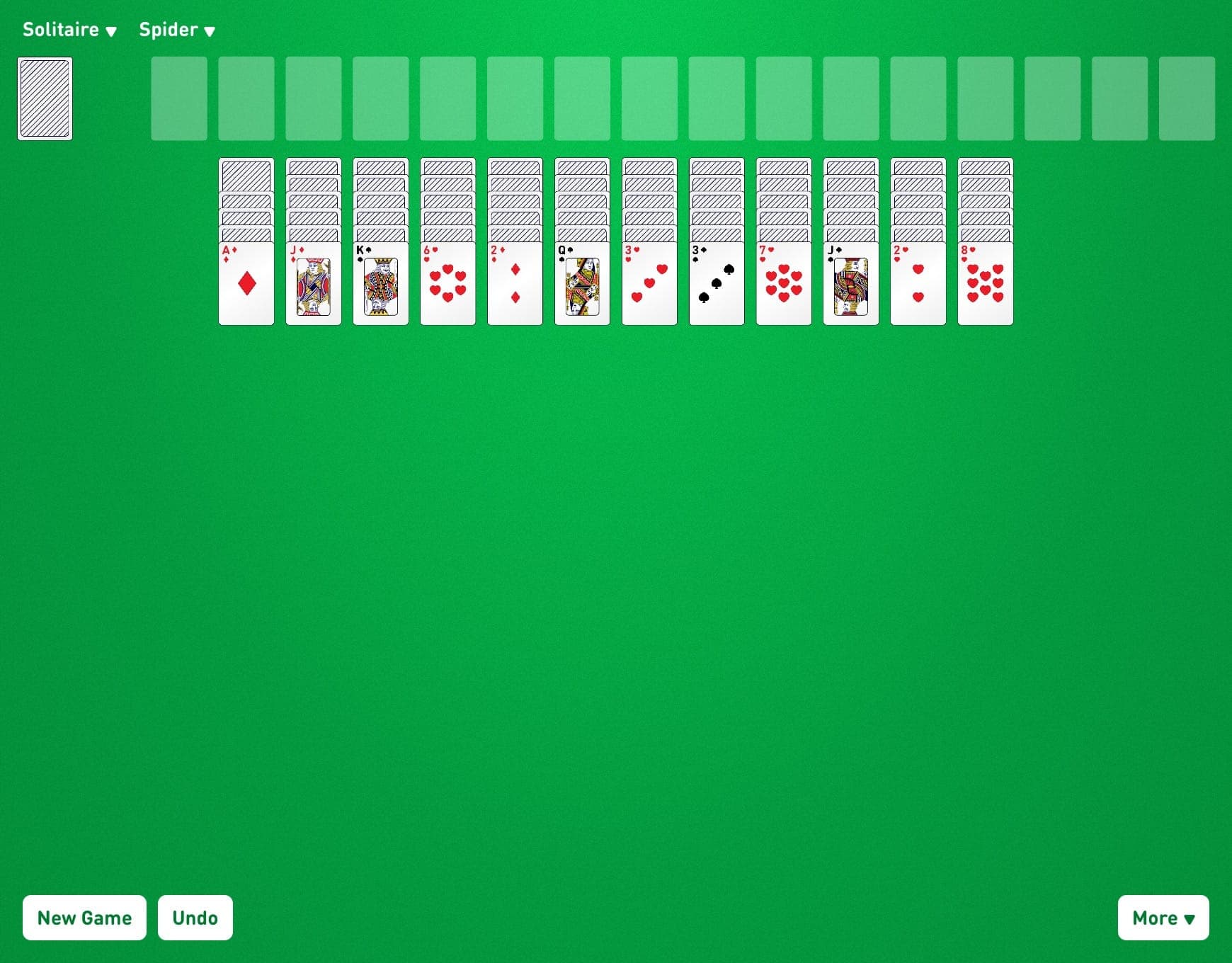 Spider Solitaire for Free - Play Online