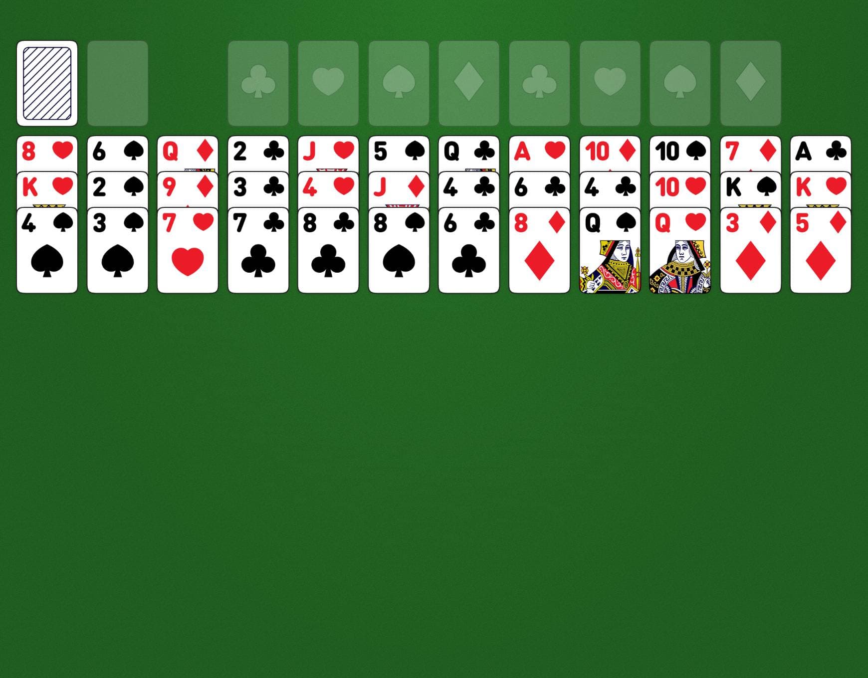 Disposición del Solitario Corona