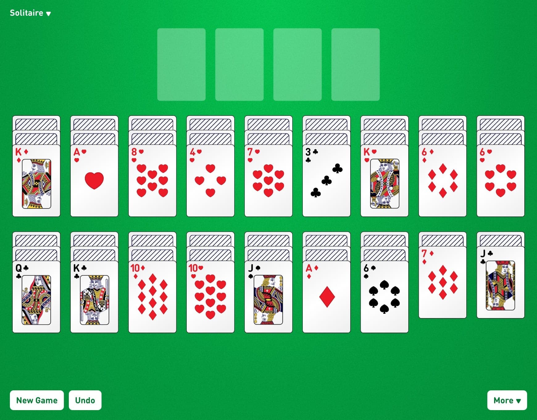 Play Solitaire online for free. Enjoy a modern & stylish version