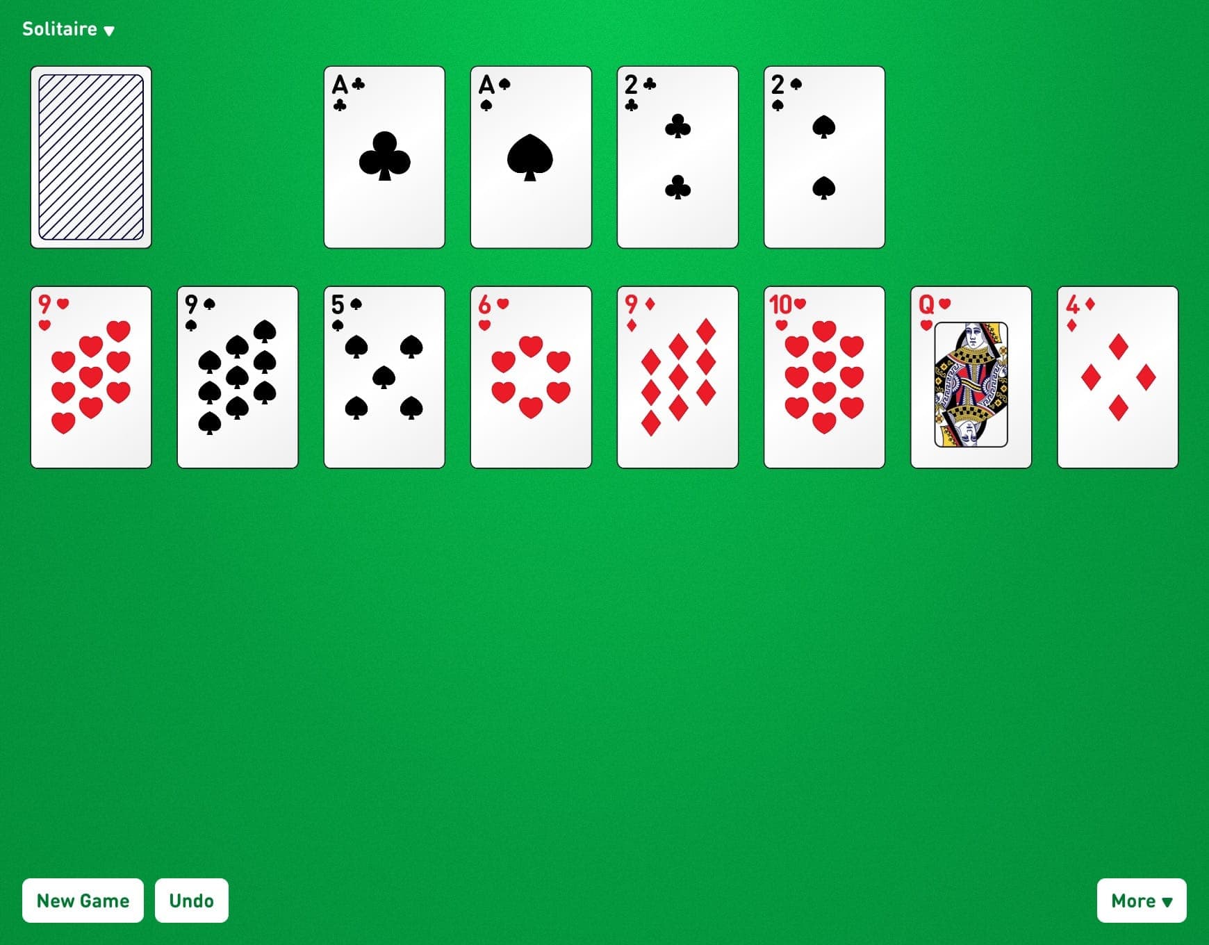 Double Klondike Solitaire - Play Online