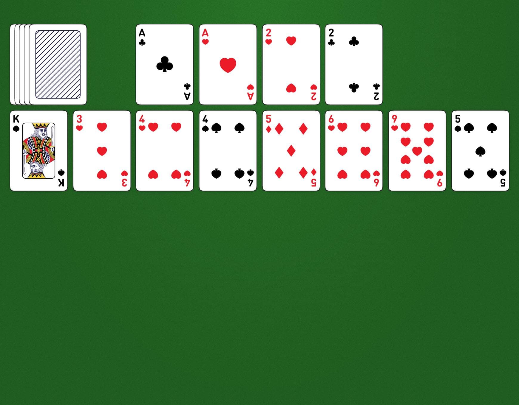 Spielaufbau von Double Dot