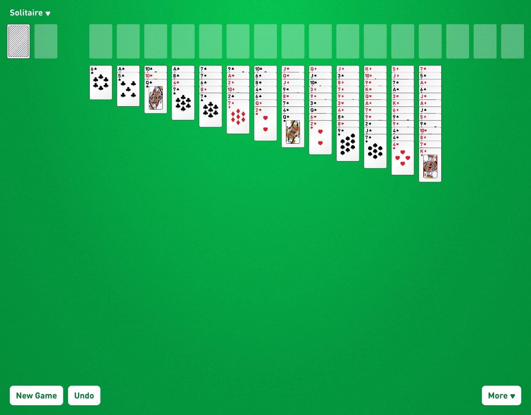 Double Limited Solitaire - Jogue Online