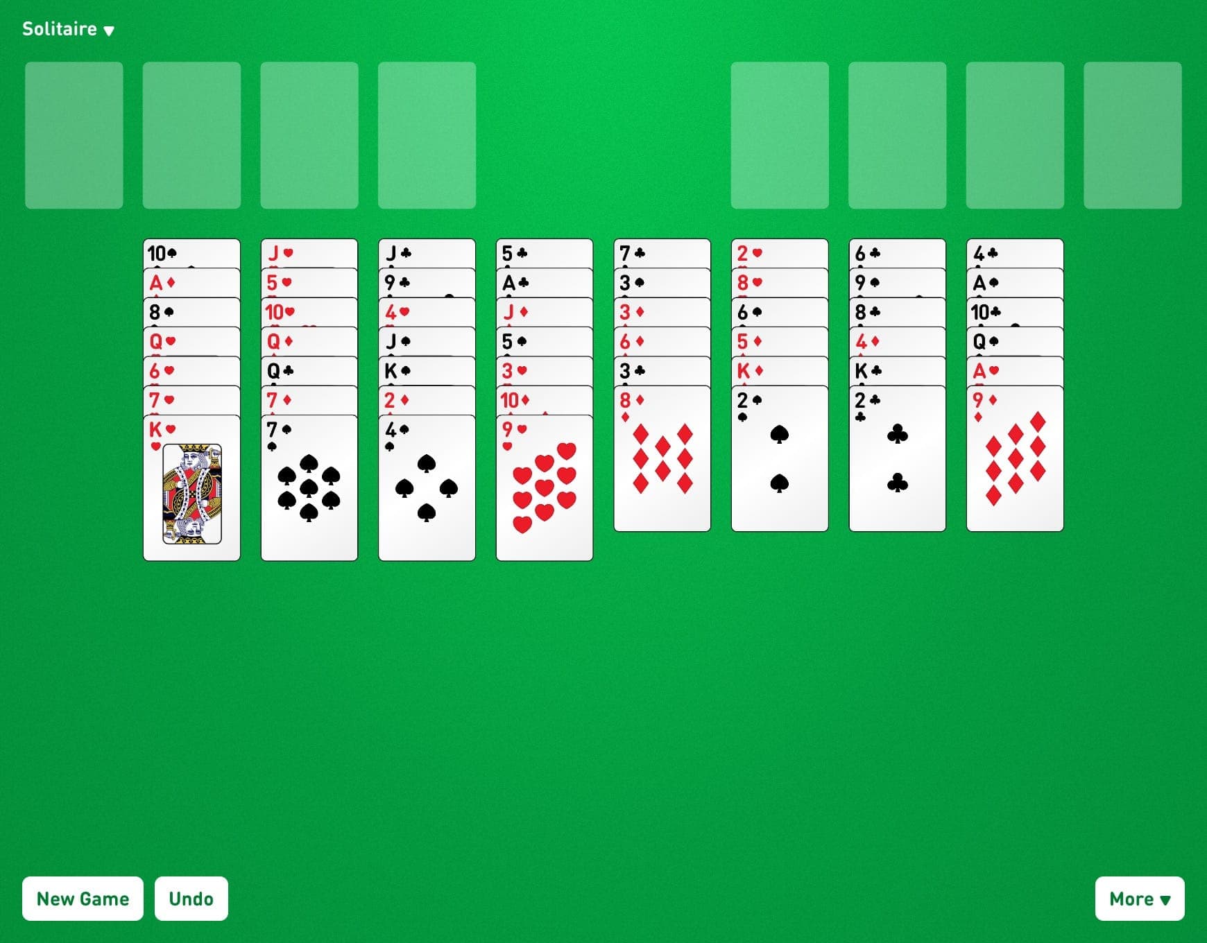 Relaxed Freecell Solitaire - Play Online for Free