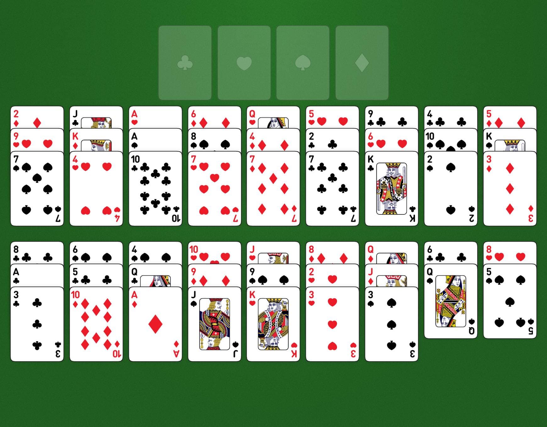 Disposizione del gioco Fan