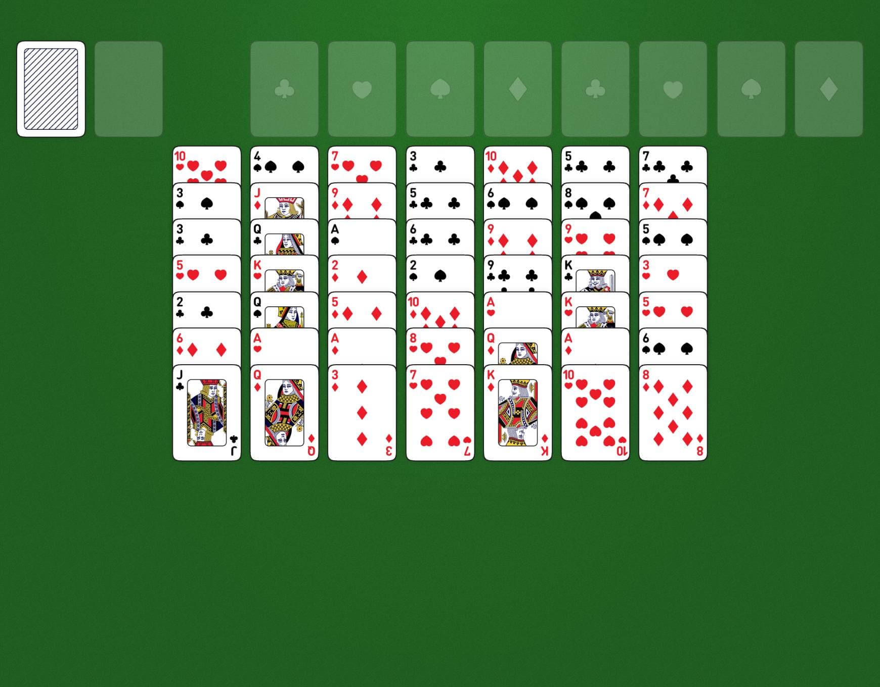 Esquema do jogo Forty-Nine