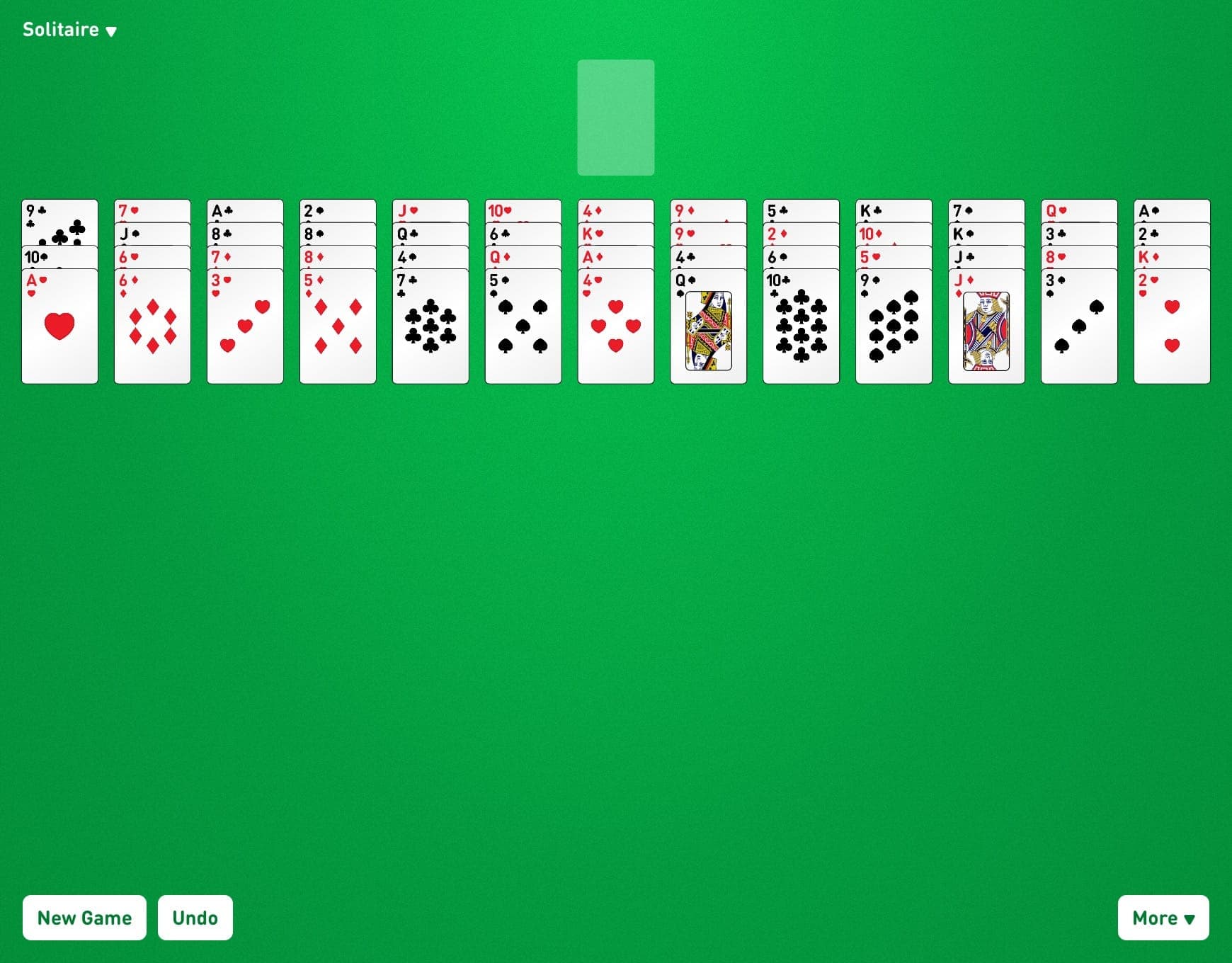 Disposizione del gioco Four Leaf Clovers