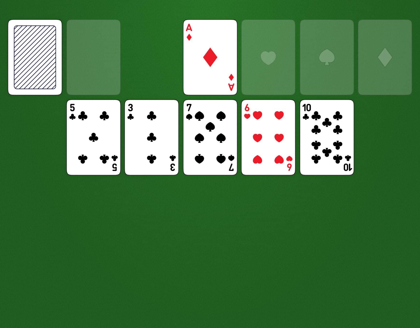 Disposition du jeu Four Seasons