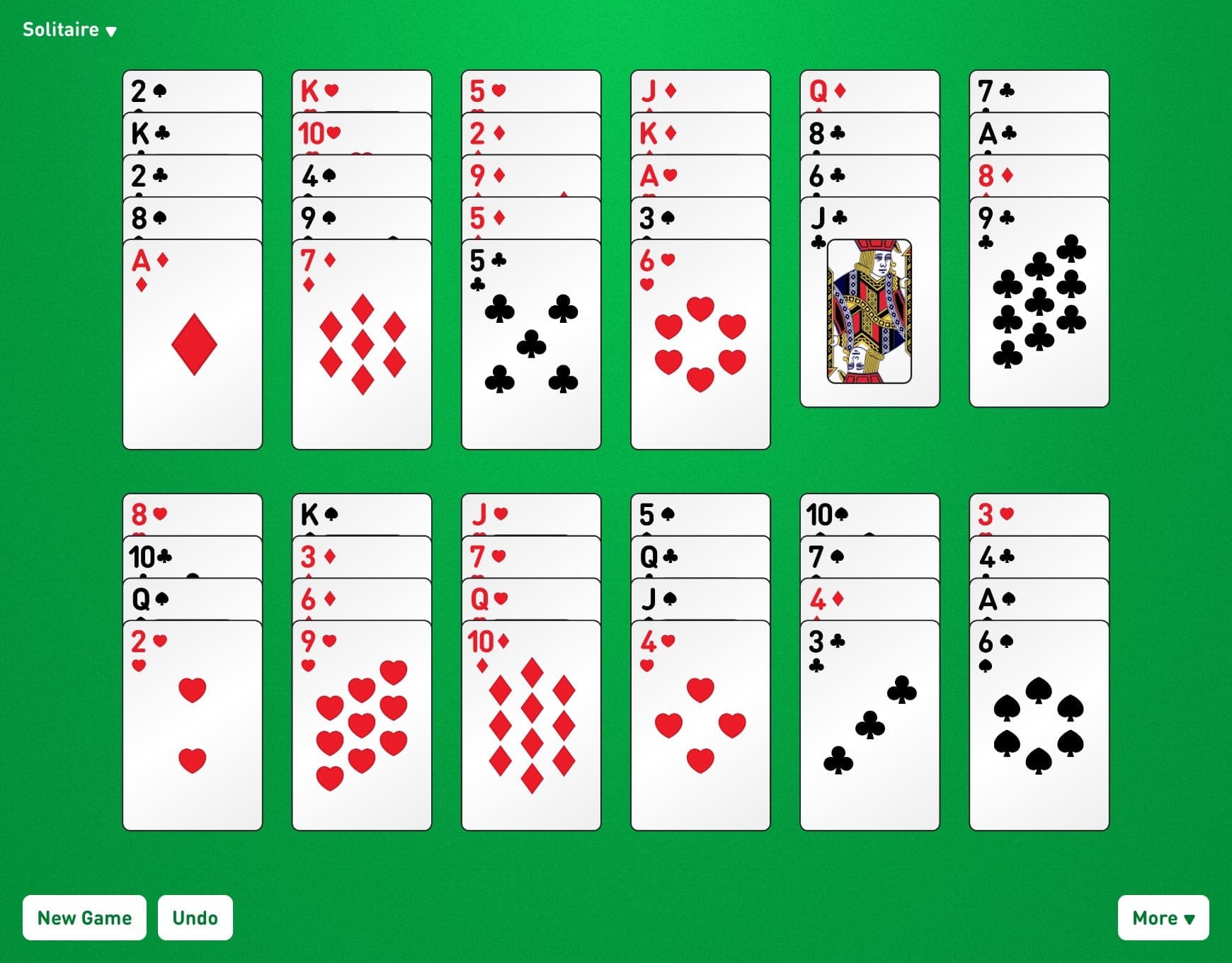 Fourteen-Out-Spielaufbau