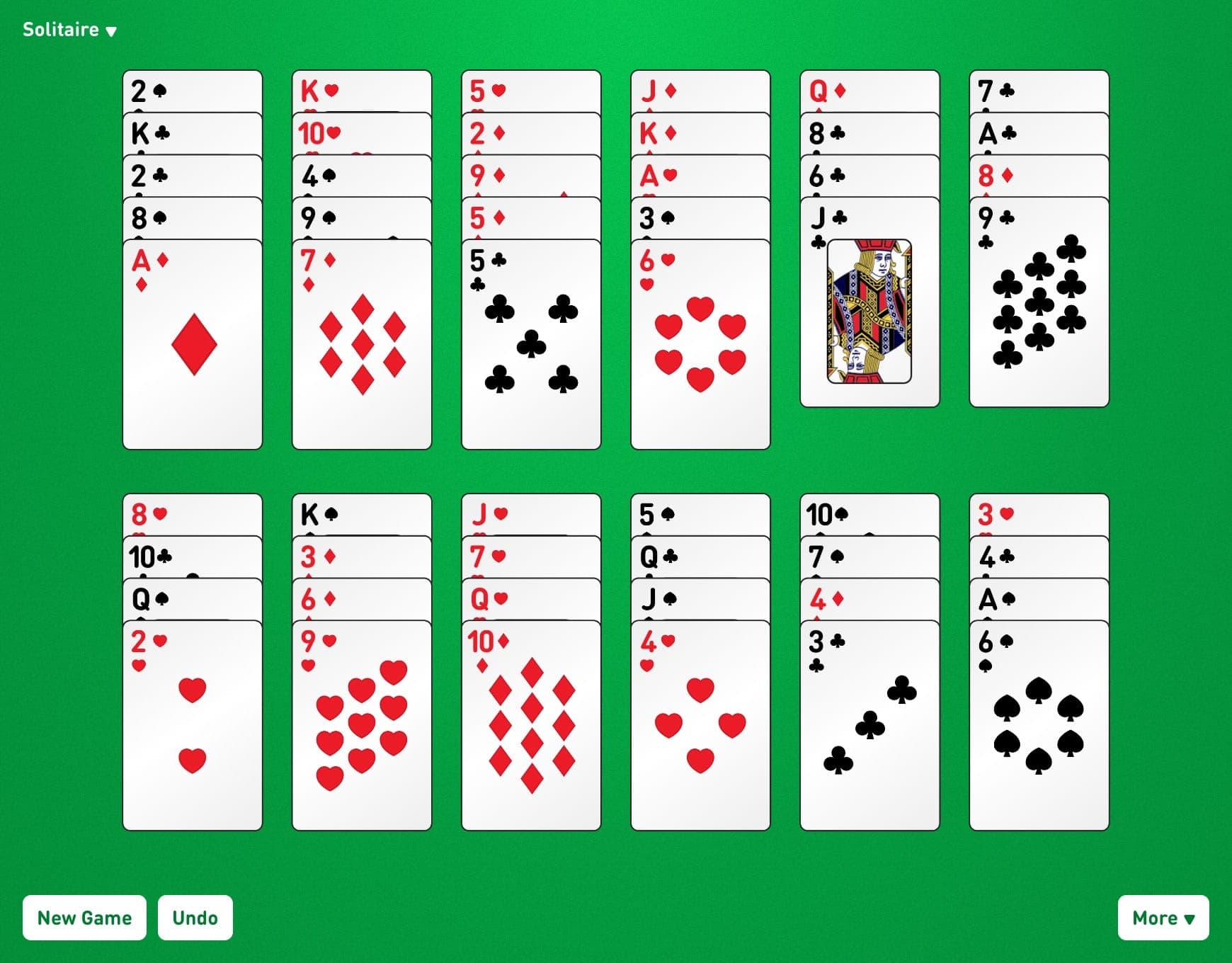 Fourteen Out Game Layout