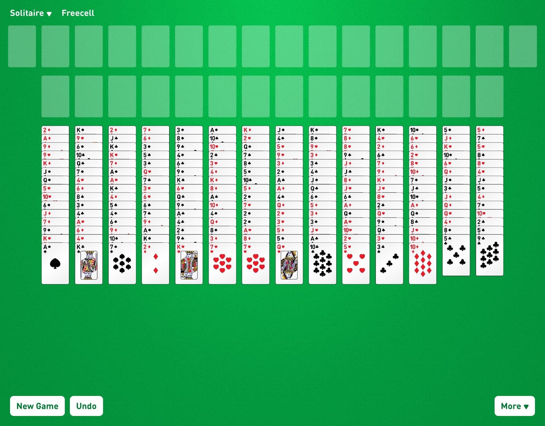 Freecell Solitaire đ„ Play online