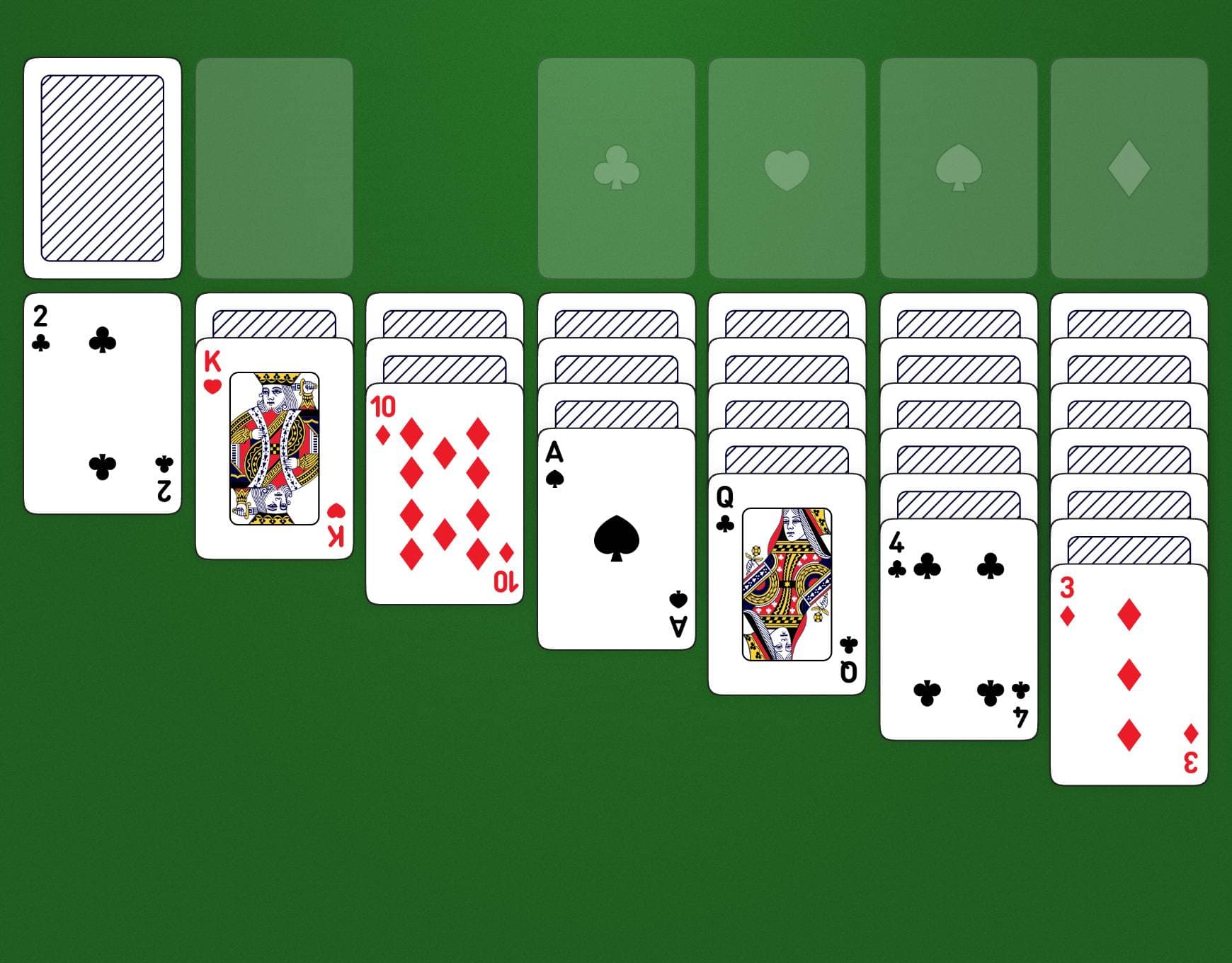 Spielaufbau von Gold Rush