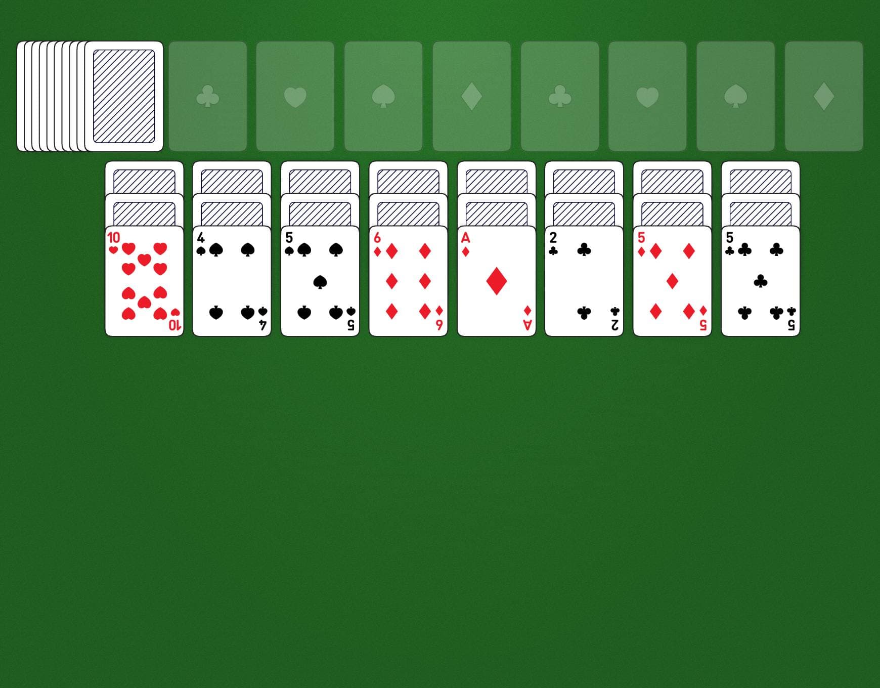 Disposition du jeu Gypsy