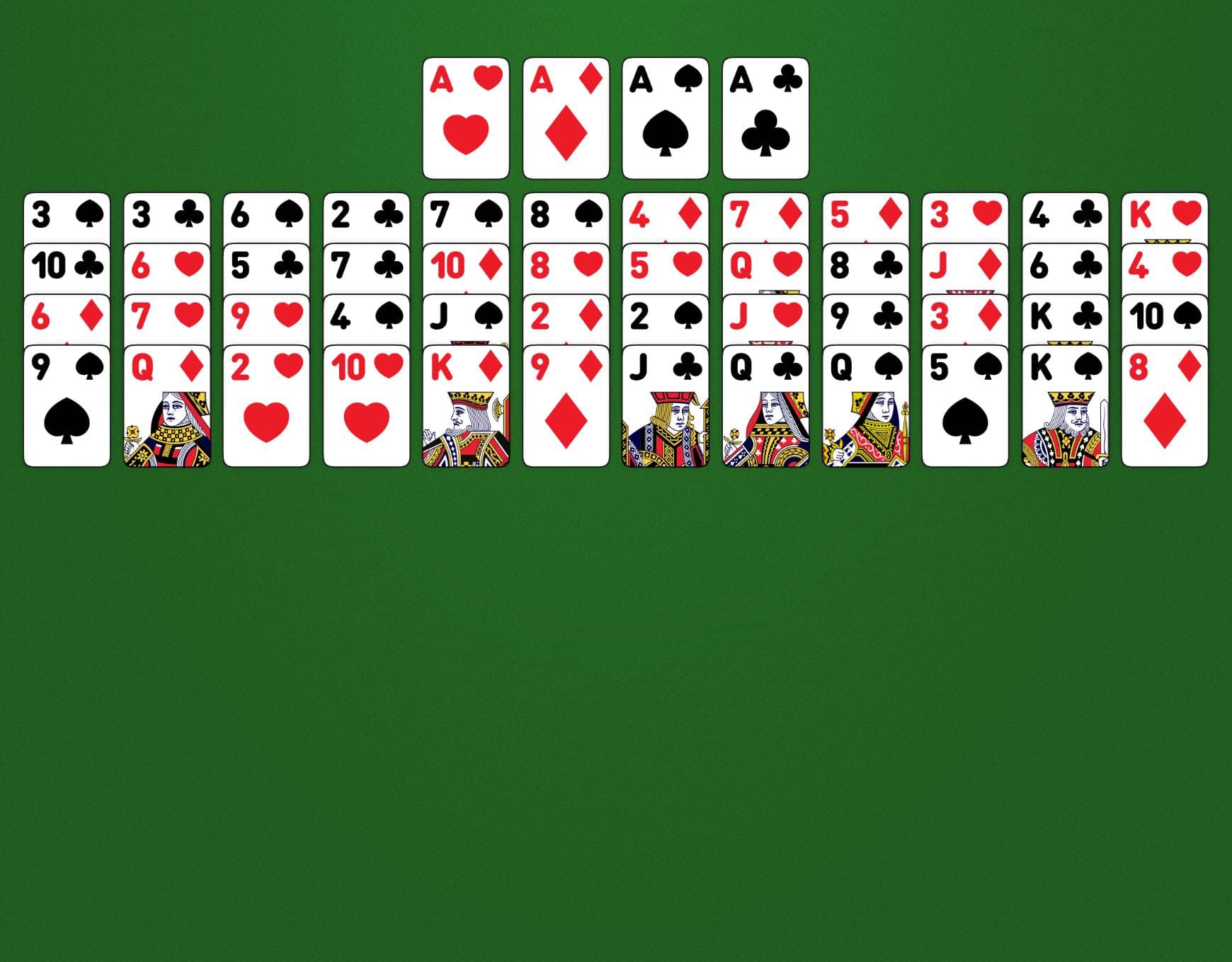 Disposición del juego Indefatigable