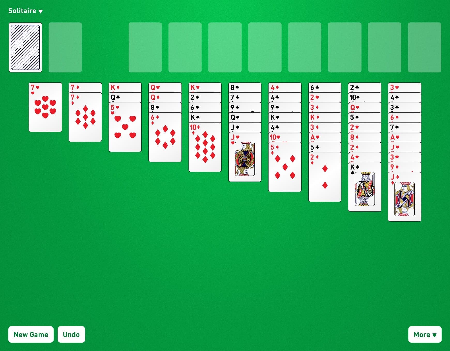 Spider Solitaire 3 - Jogo Gratuito Online