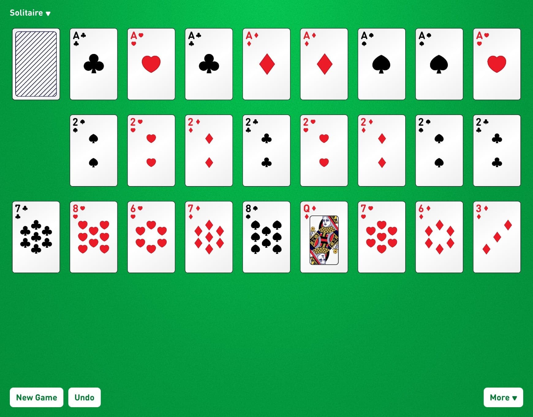 Mount Olympus Game Layout