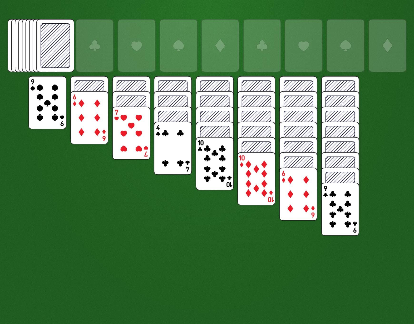 Disposizione del gioco Old Carlton