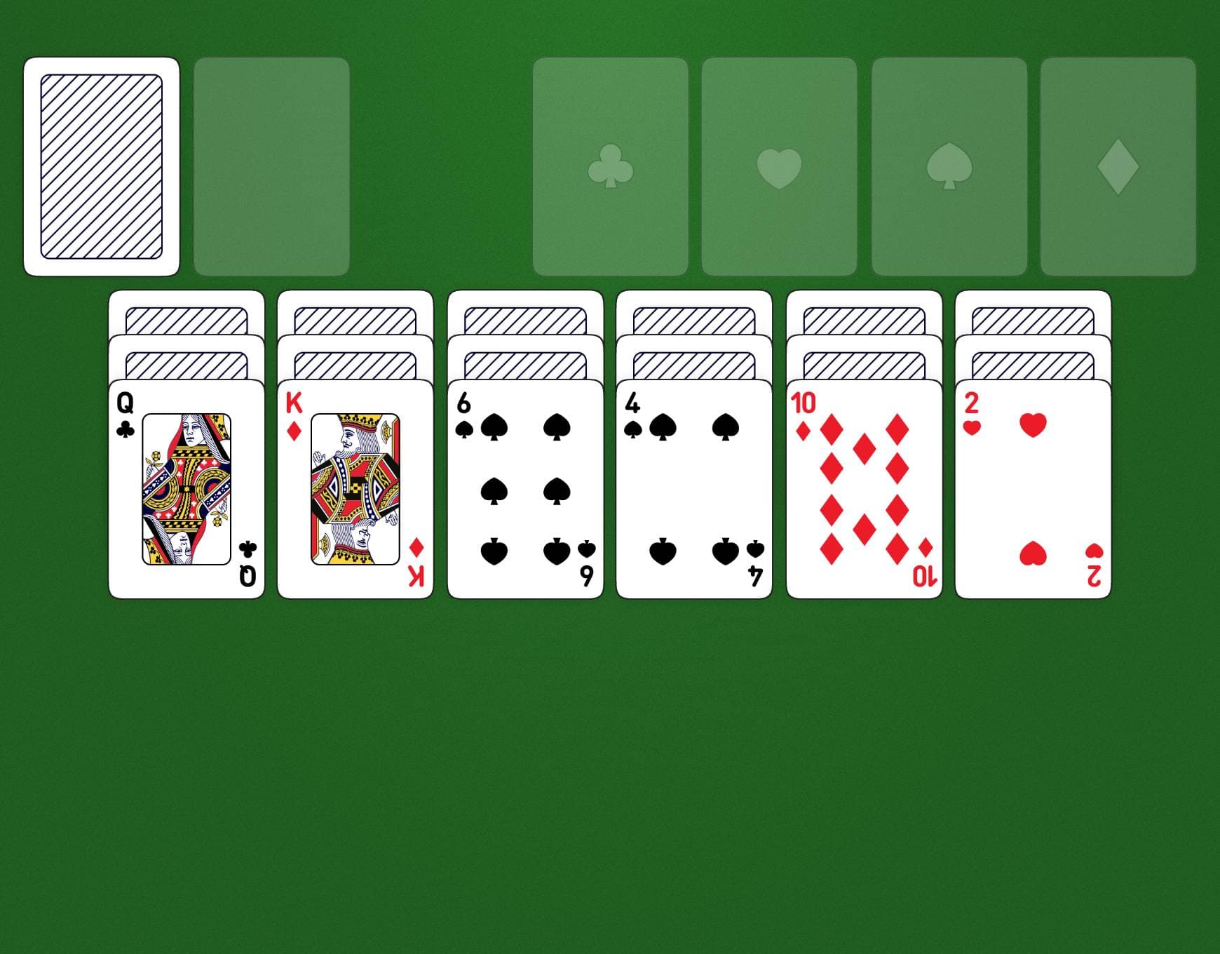 Disposition du jeu Pas Seul