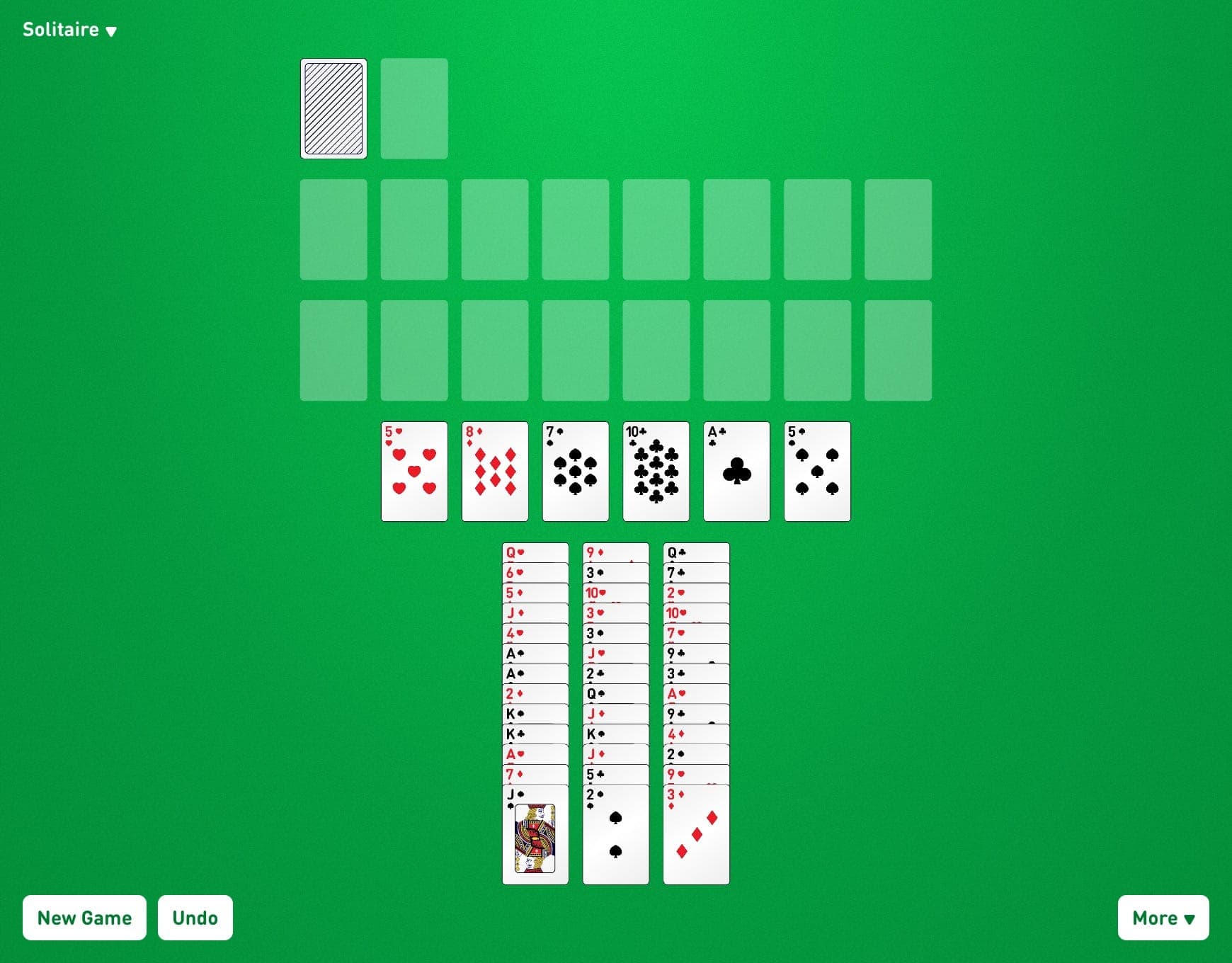 Vinte Solitaire - Jogue Online