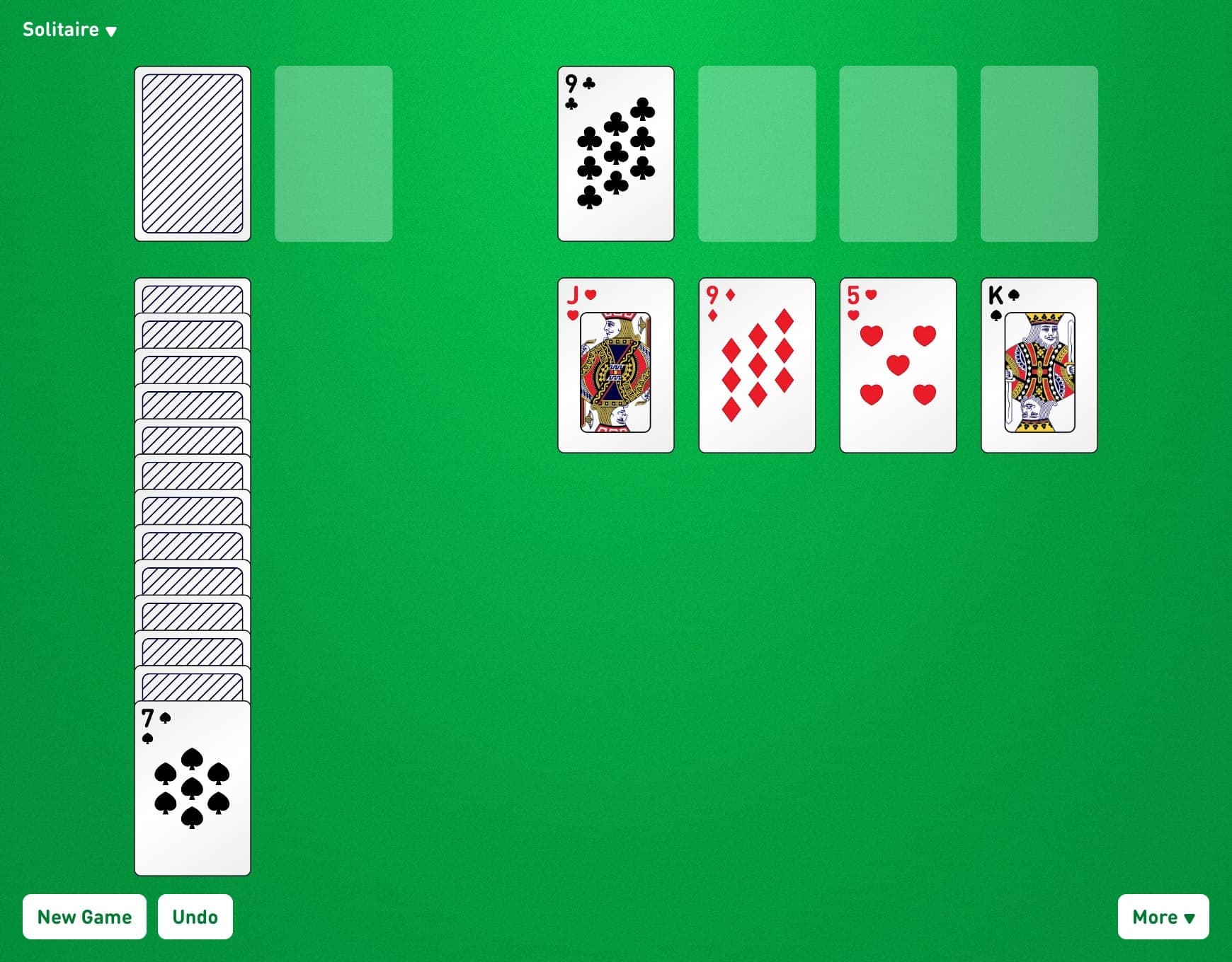 Rainbow Game Layout