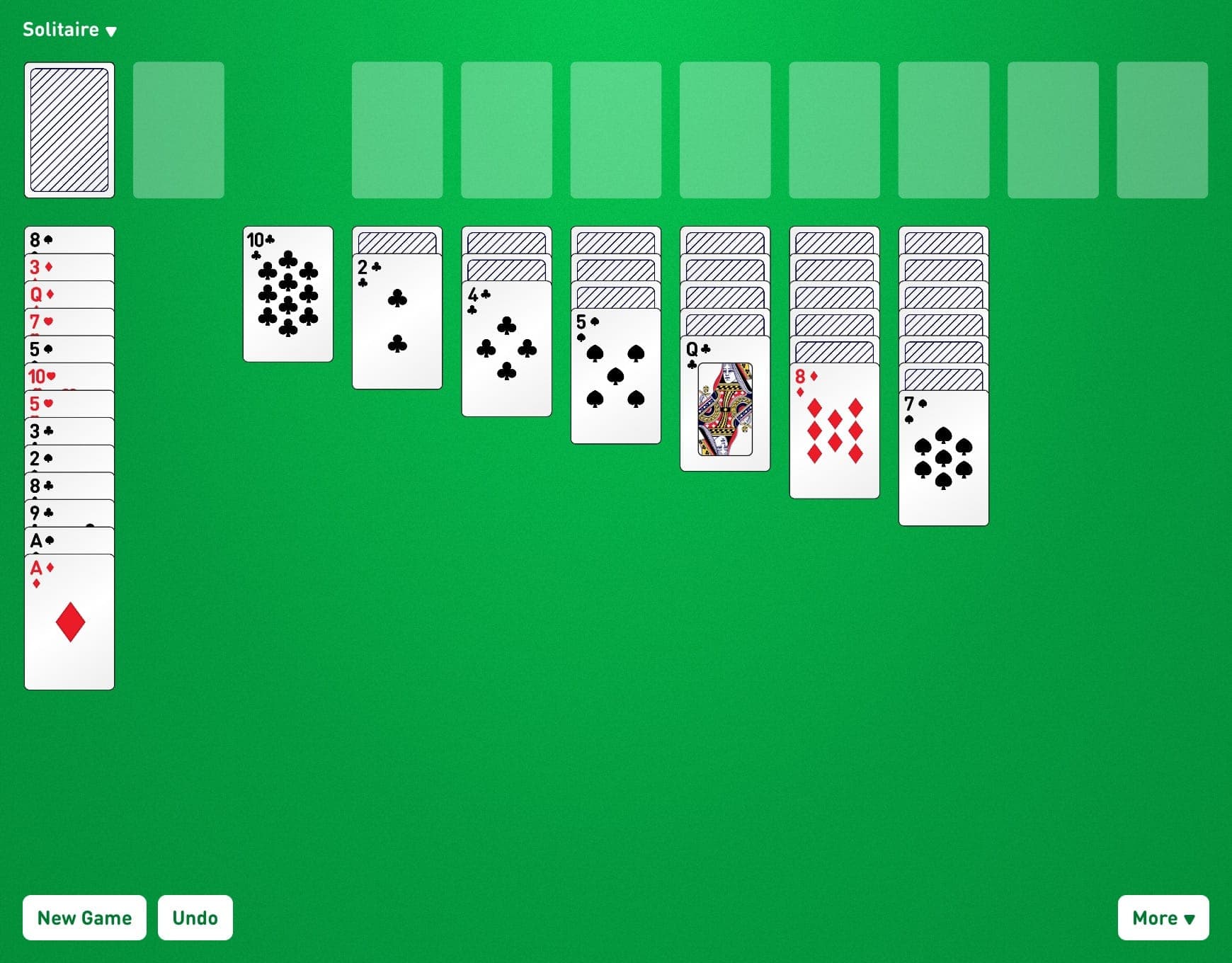 Disposición del juego Seven Devils