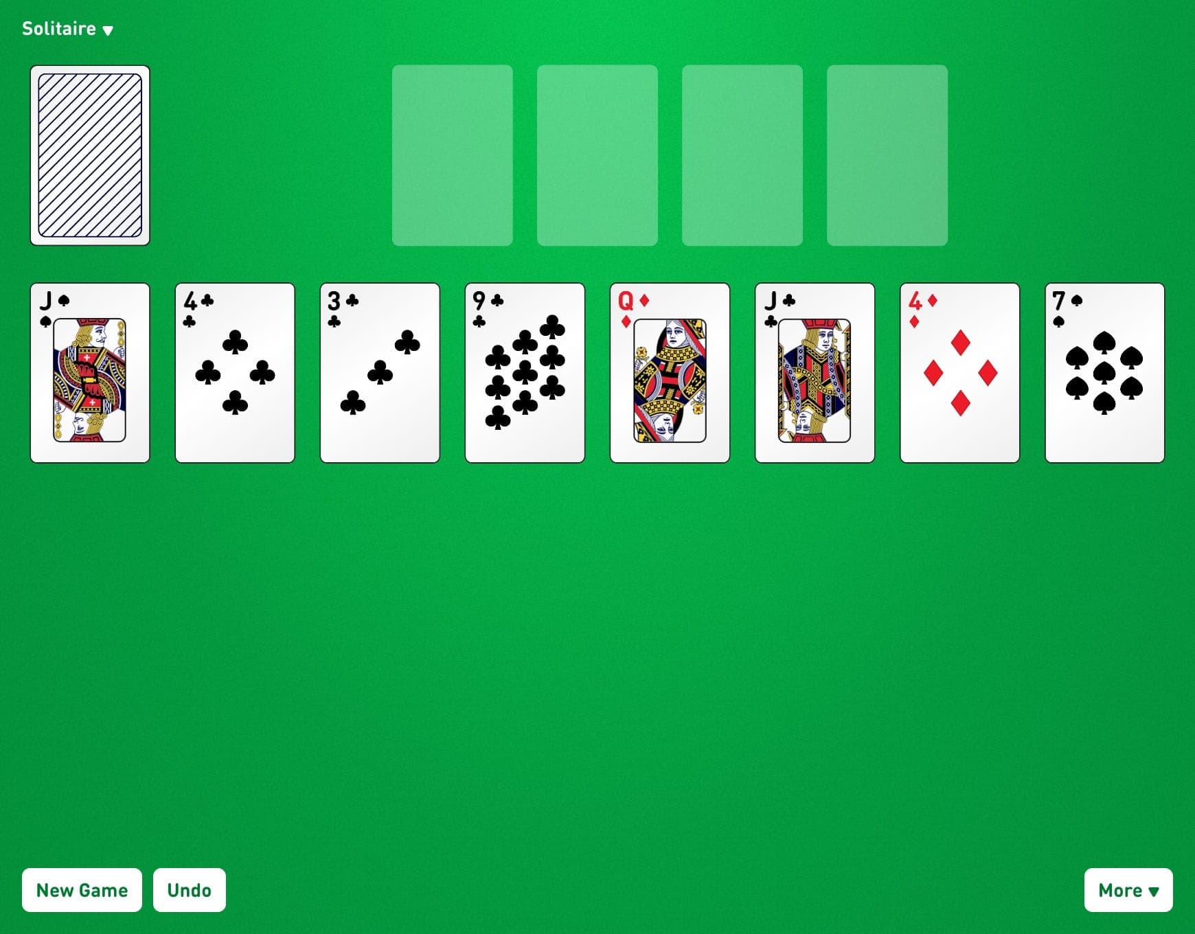 Three Shuffles Solitaire - Play Online & 100% Free