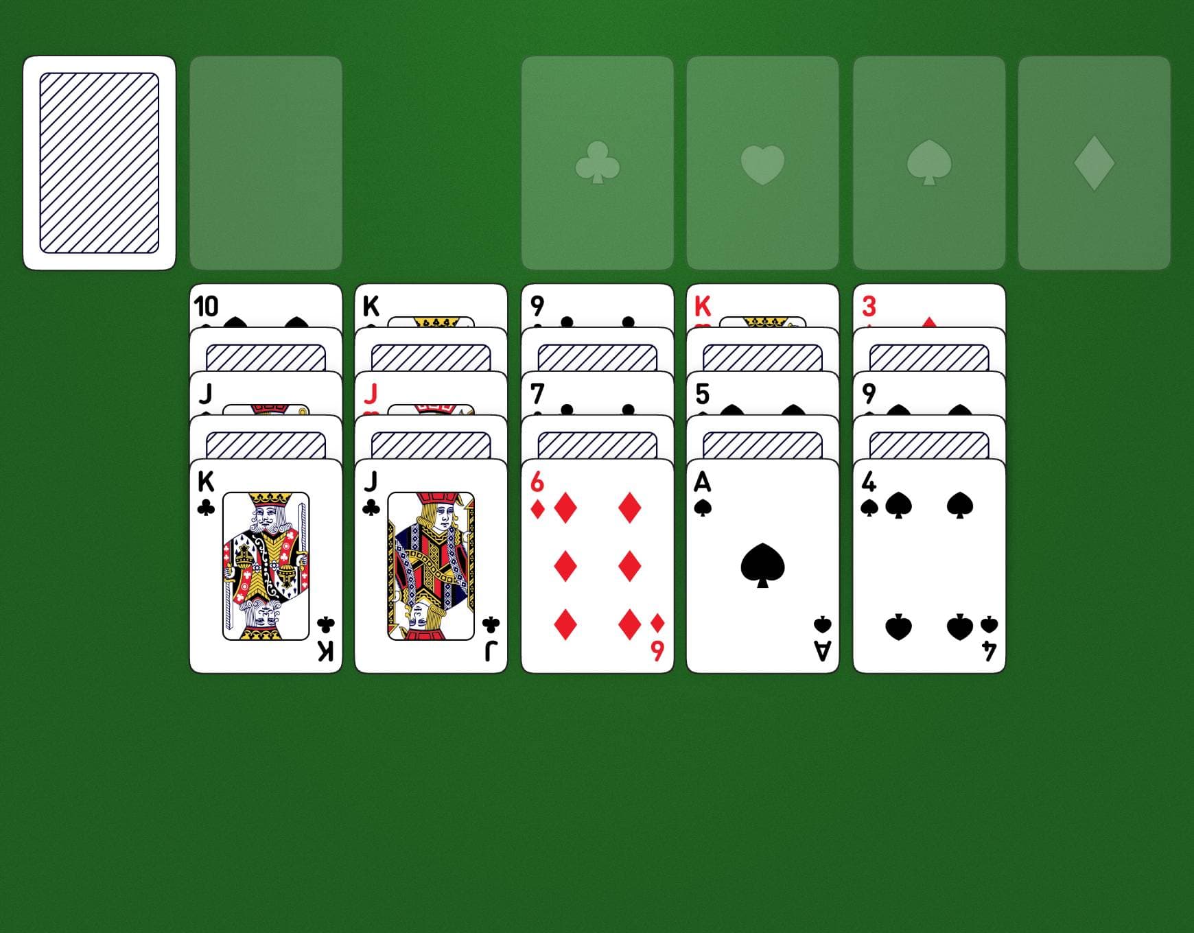 Disposizione di gioco di Single Interchange