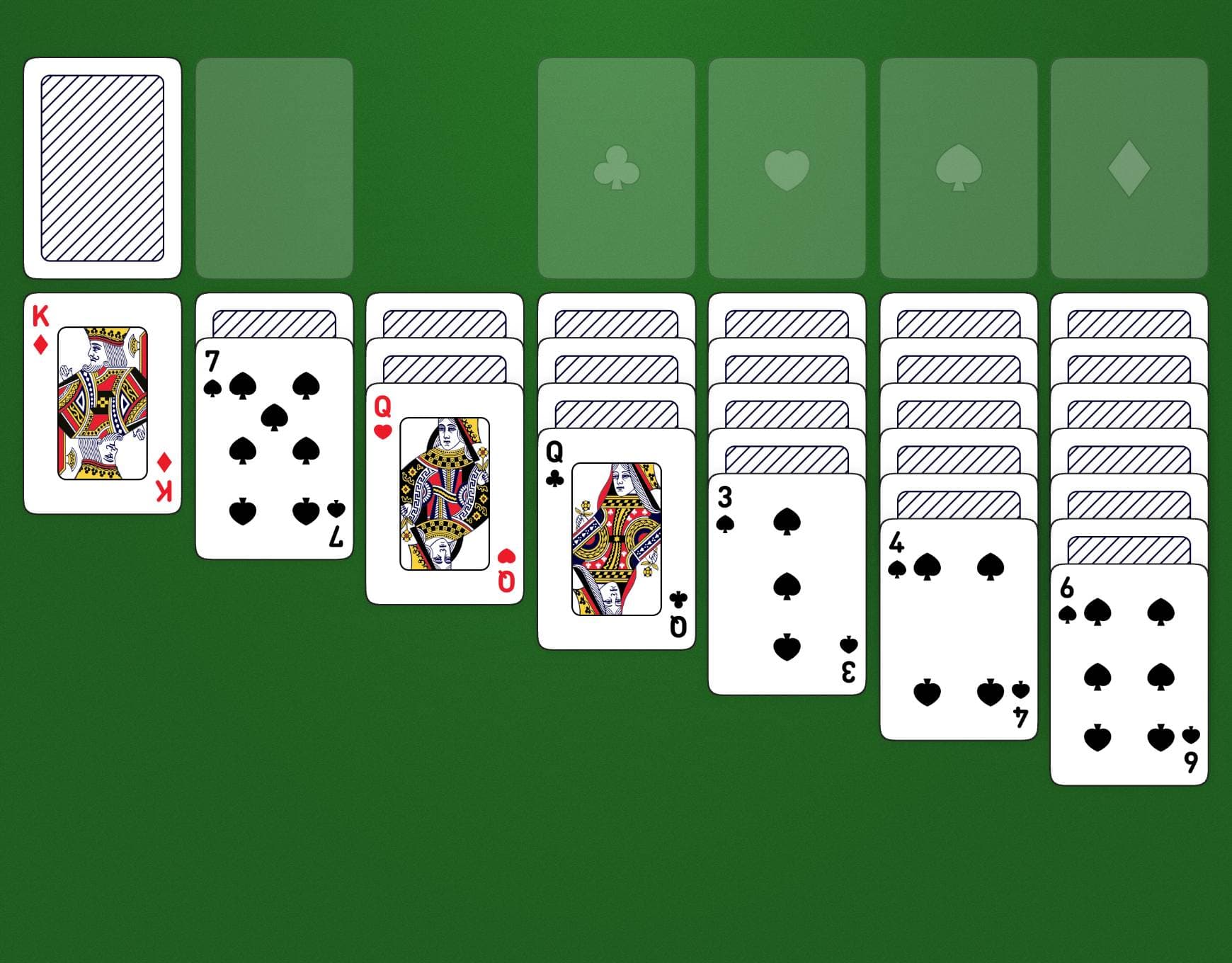 Single Left Game Layout
