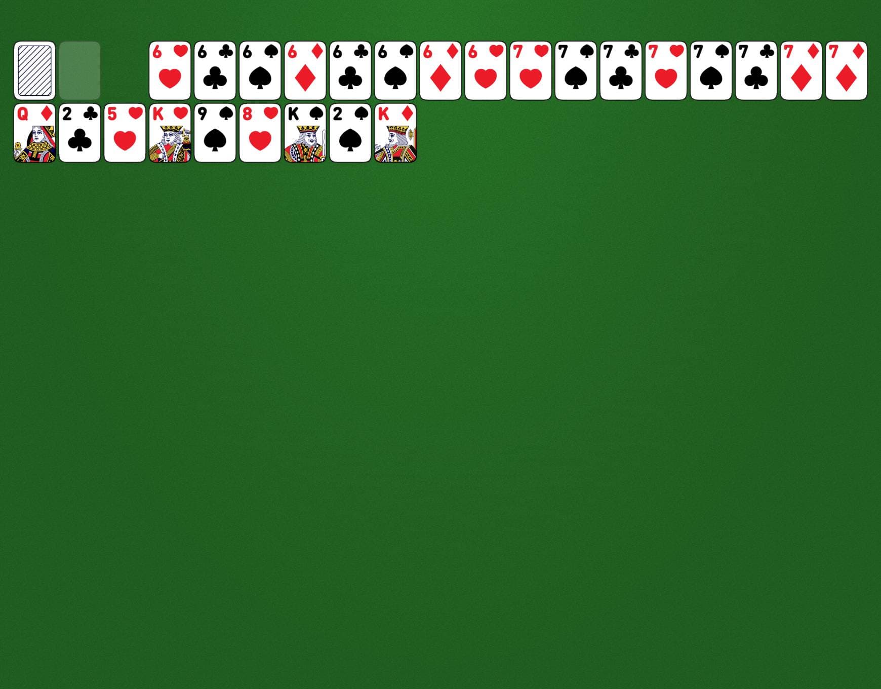 Esquema do jogo Sixes and Sevens
