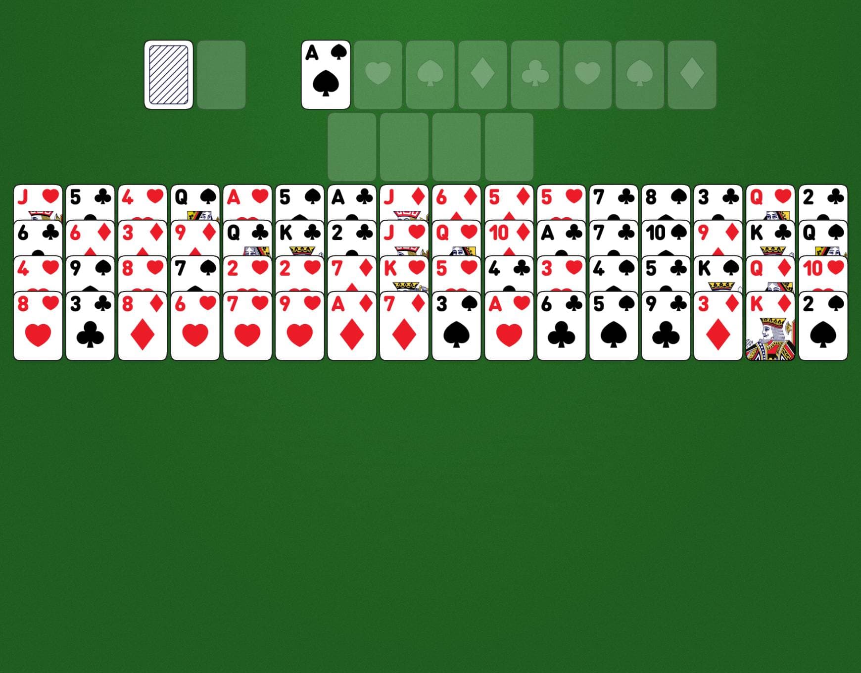 Disposición del juego Skippy