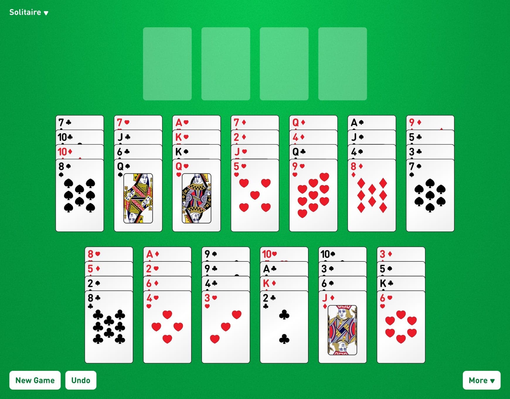 Paciência Paciência, Jogar Solitaire Solitaire