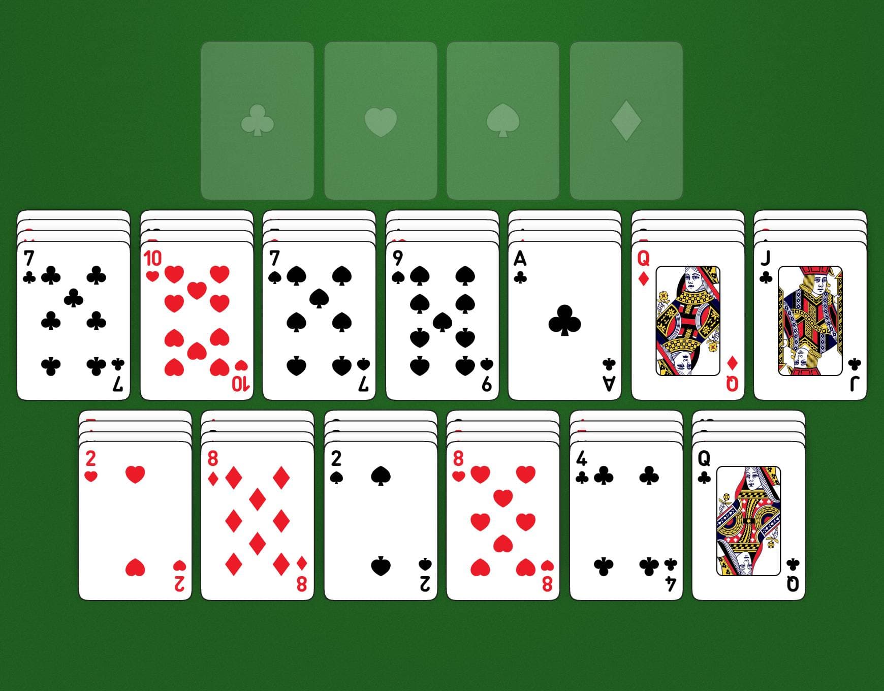 Disposizione di gioco di Spanish
