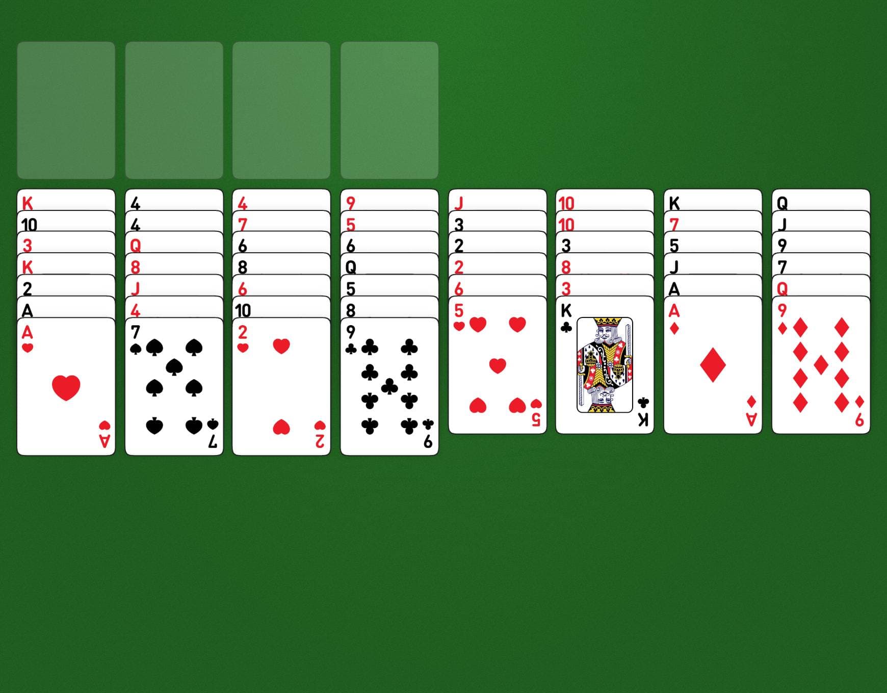 Disposición del juego SpiderCells