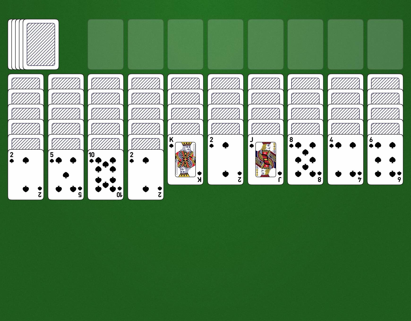 Play Spider (1 Suit)