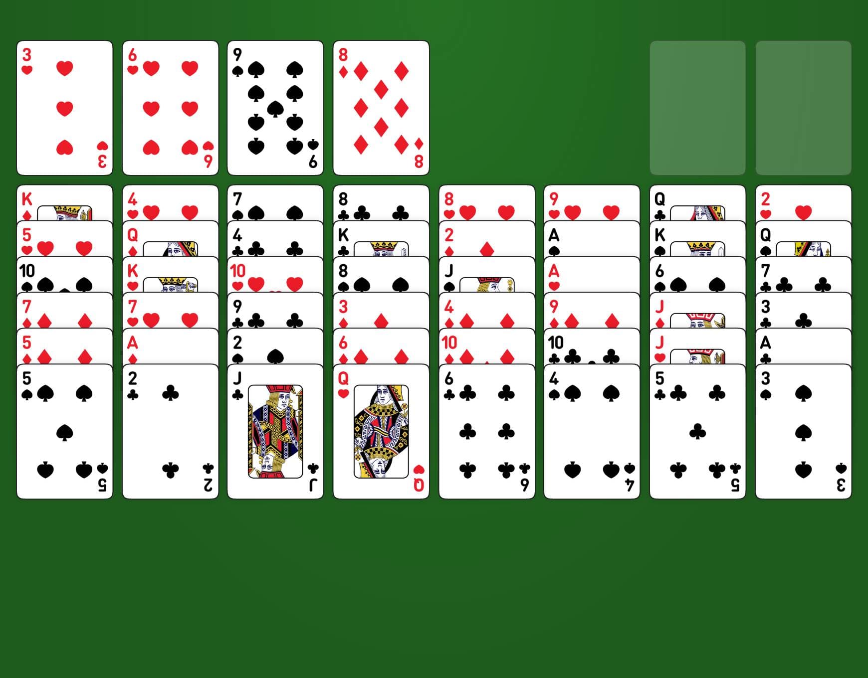 Stalactites Game Layout