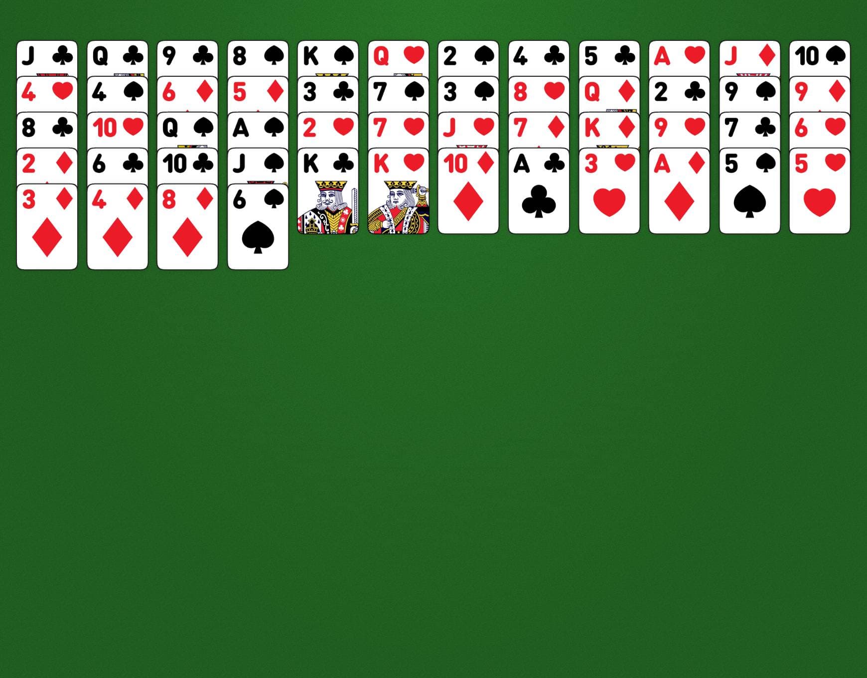 Tens Out Game Layout