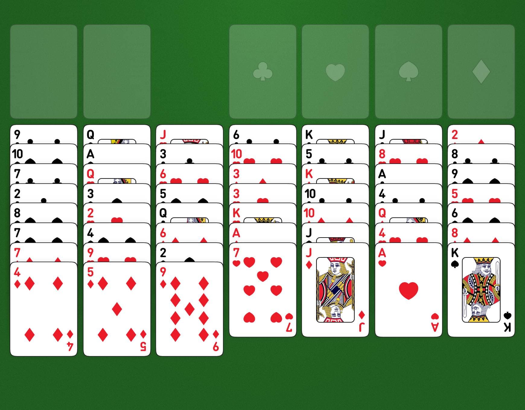 Disposizione del gioco Thoughtful