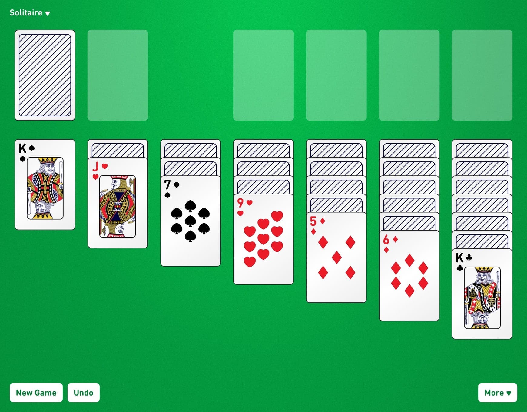 Three Shuffles Solitaire Jogue Online Jogos de Paciência Gratuitos